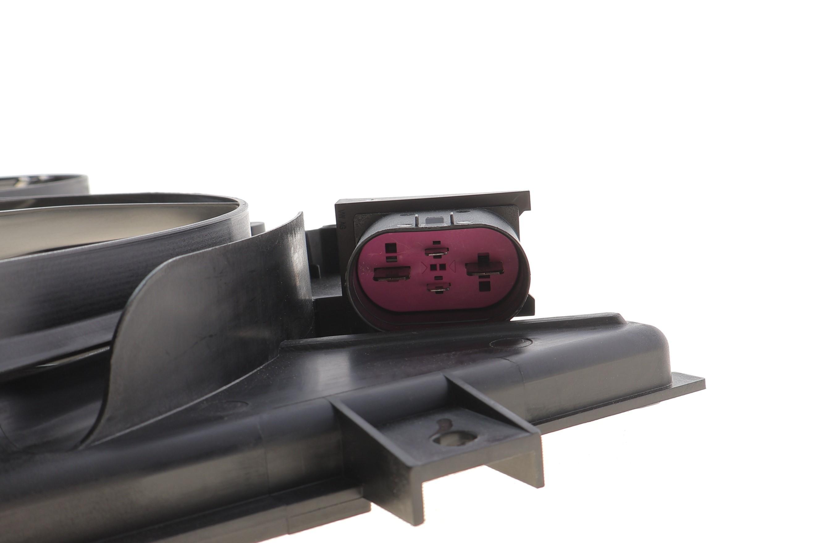 Вентилятор охолодження двигуна VW Polo 1.8 GTI 14-17 (з дифузором)