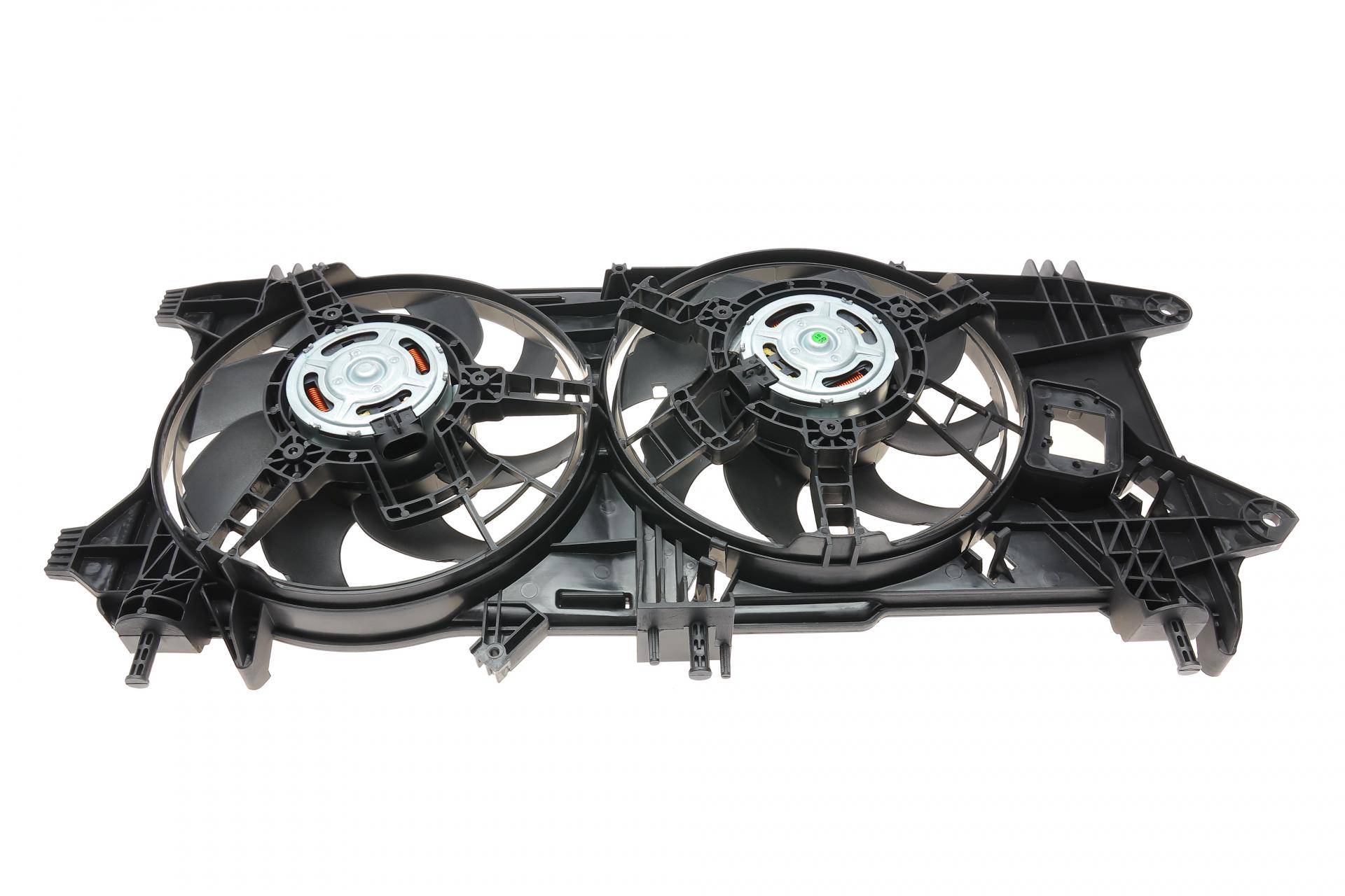 Вентилятор радіатора Fiat Doblo 1.3/1.9JTD 01- (з дифузором)