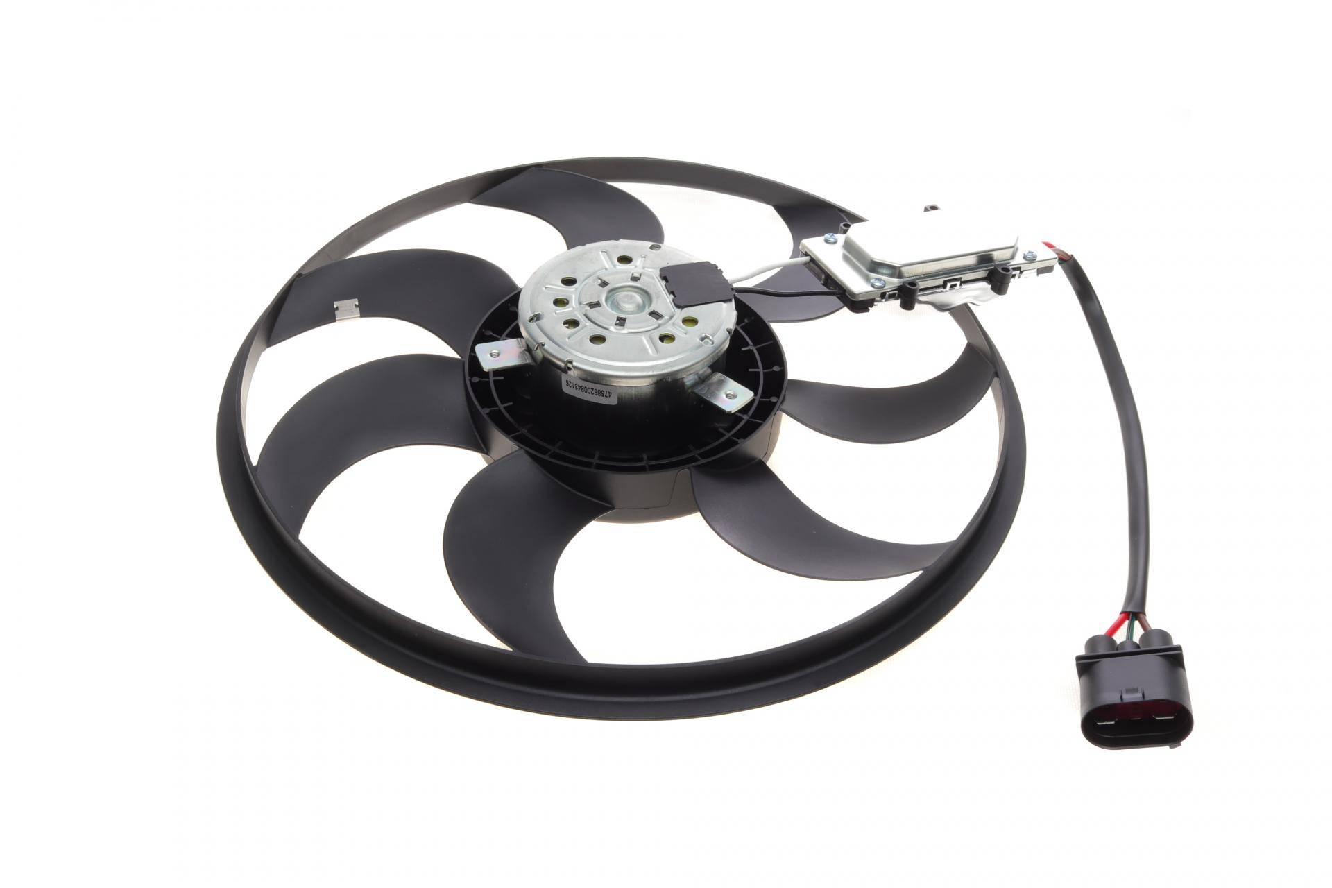Вентилятор радіатора (електричний) Audi Q7 3.0-3.6 06-15/VW Touareg 2.5-3.2 02-10