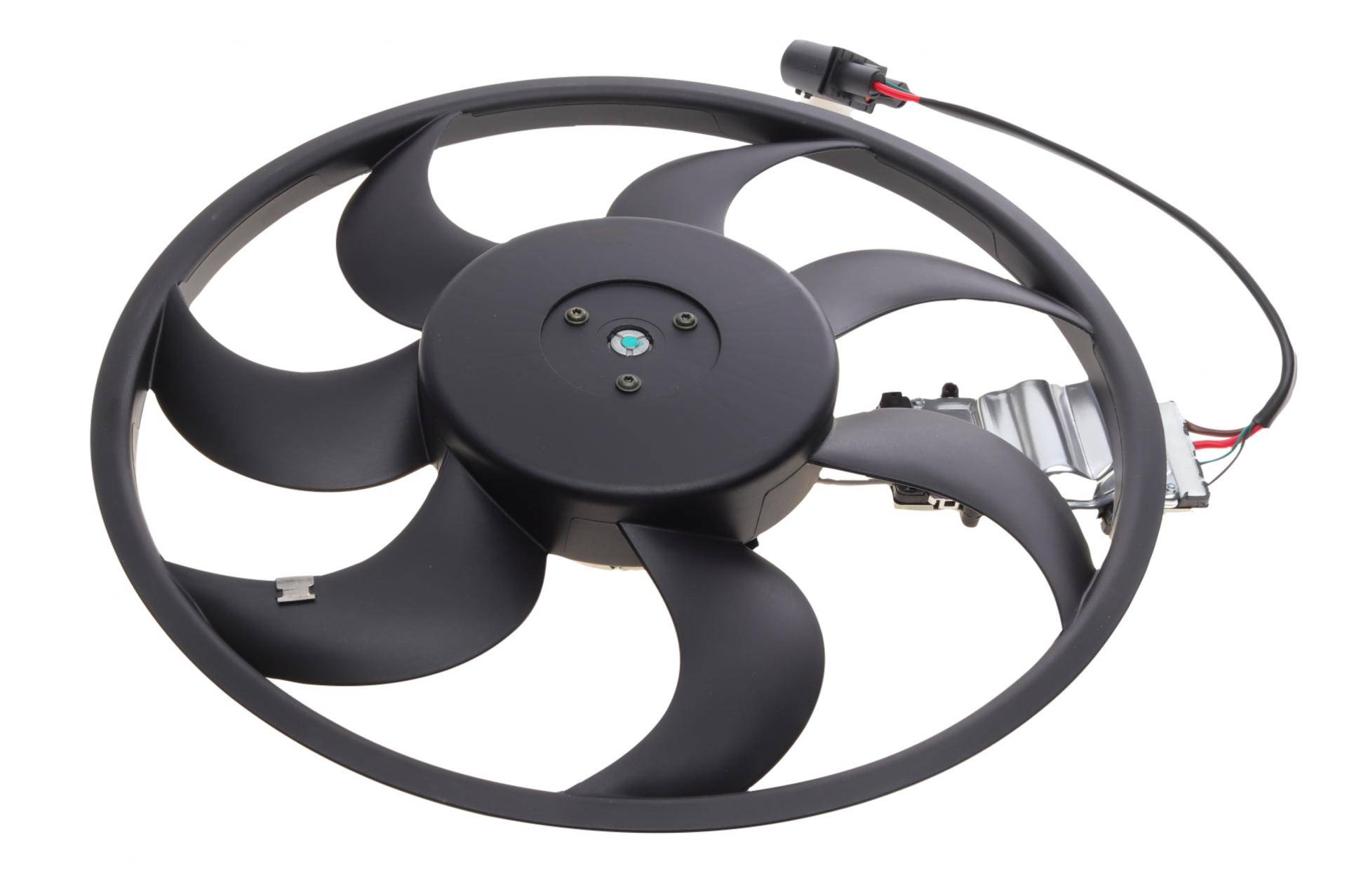 Вентилятор радіатора (електричний) Audi Q7 3.0-3.6 06-15/VW Touareg 2.5-3.2 02-10