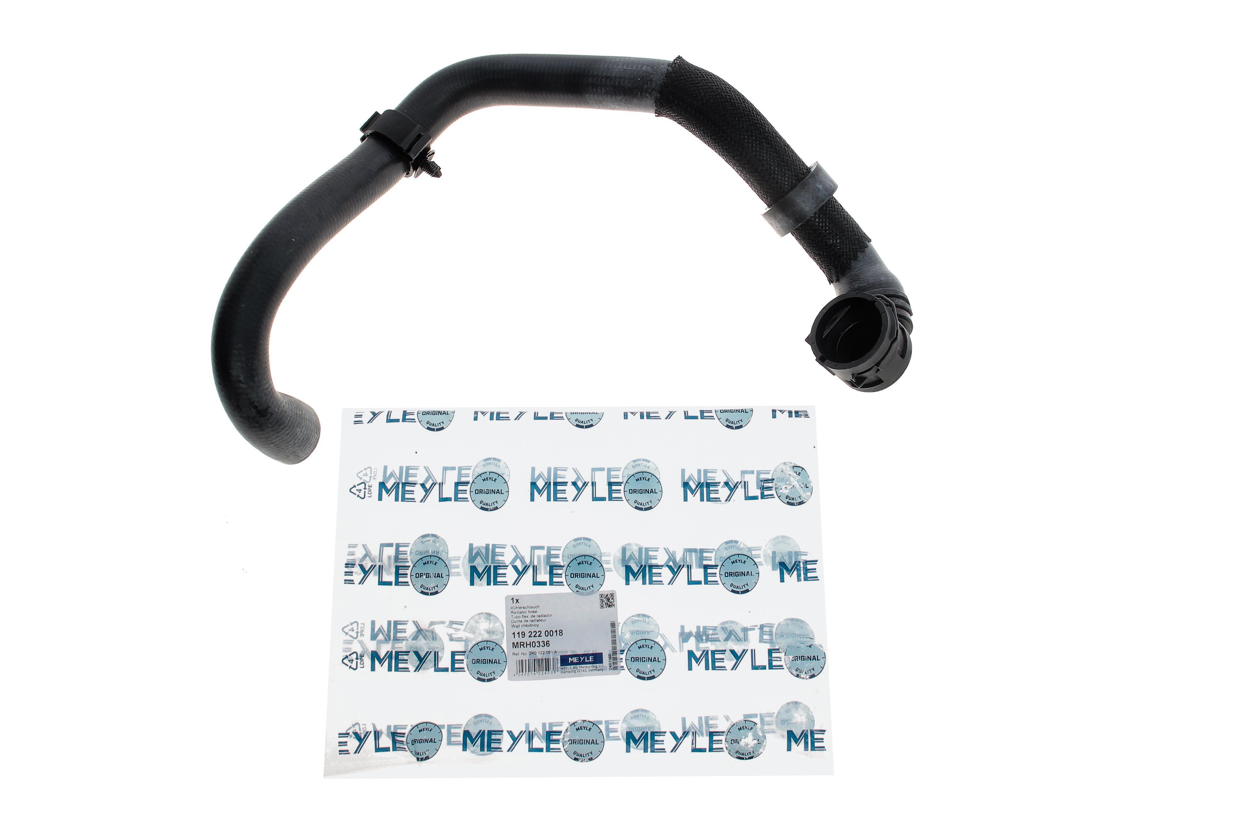 Патрубок радіатора (нижній) VW Caddy III 1.9TDI 04-10