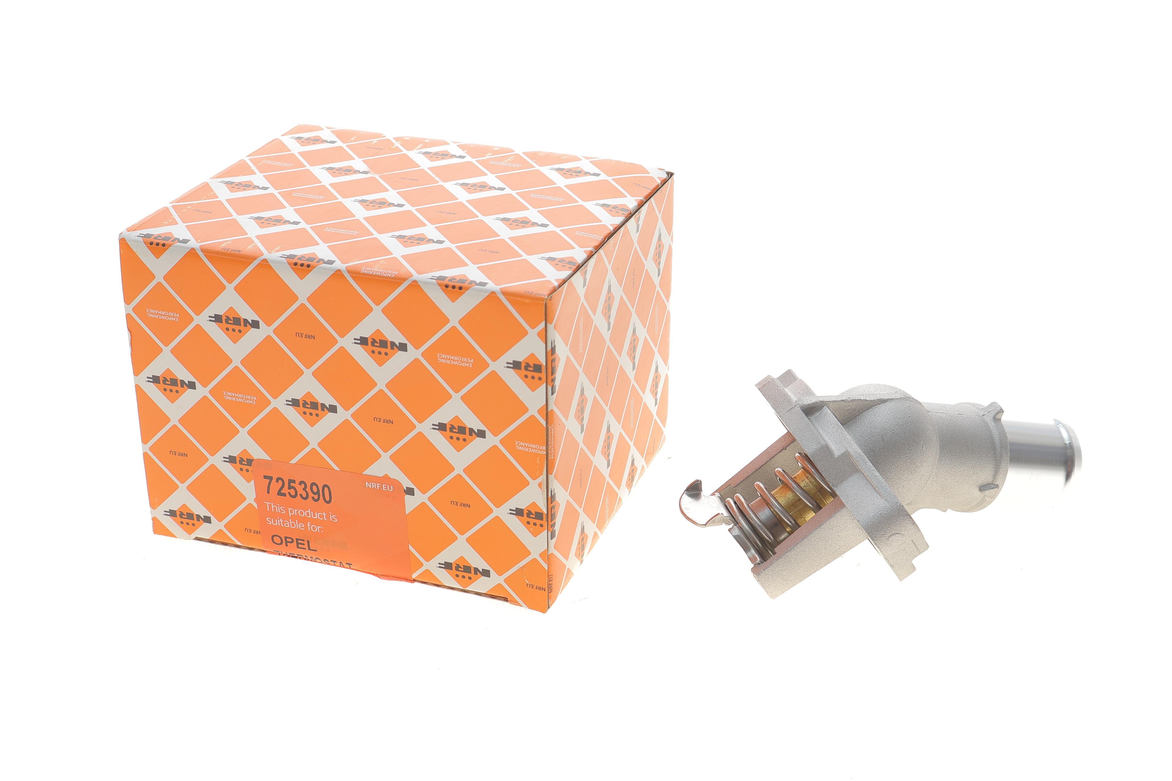 Термостат Opel Astra K/Corsa E 1.0-1.4 Turbo 14- (82°C) (з корпусом)