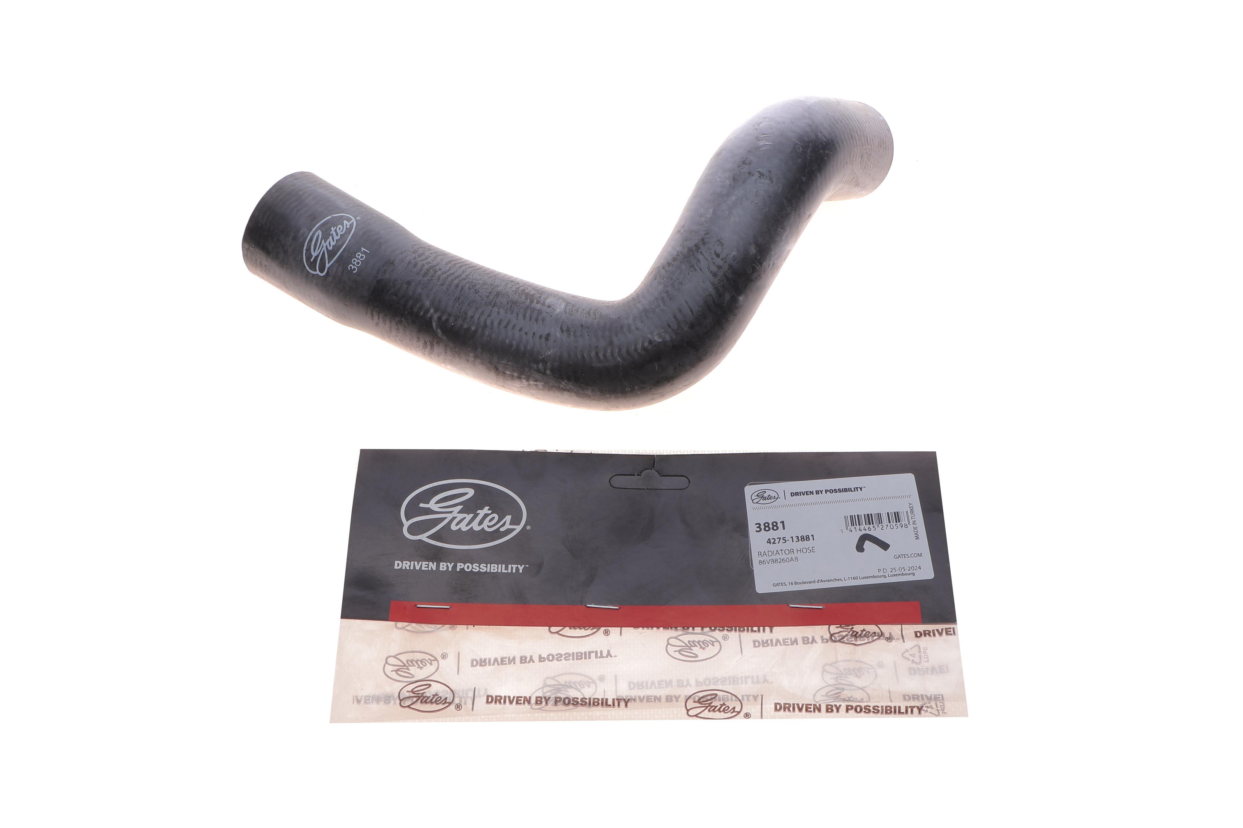 Патрубок радіатора (верхній) Ford Transit 2.4-2.5 D/DI/TD 86-94