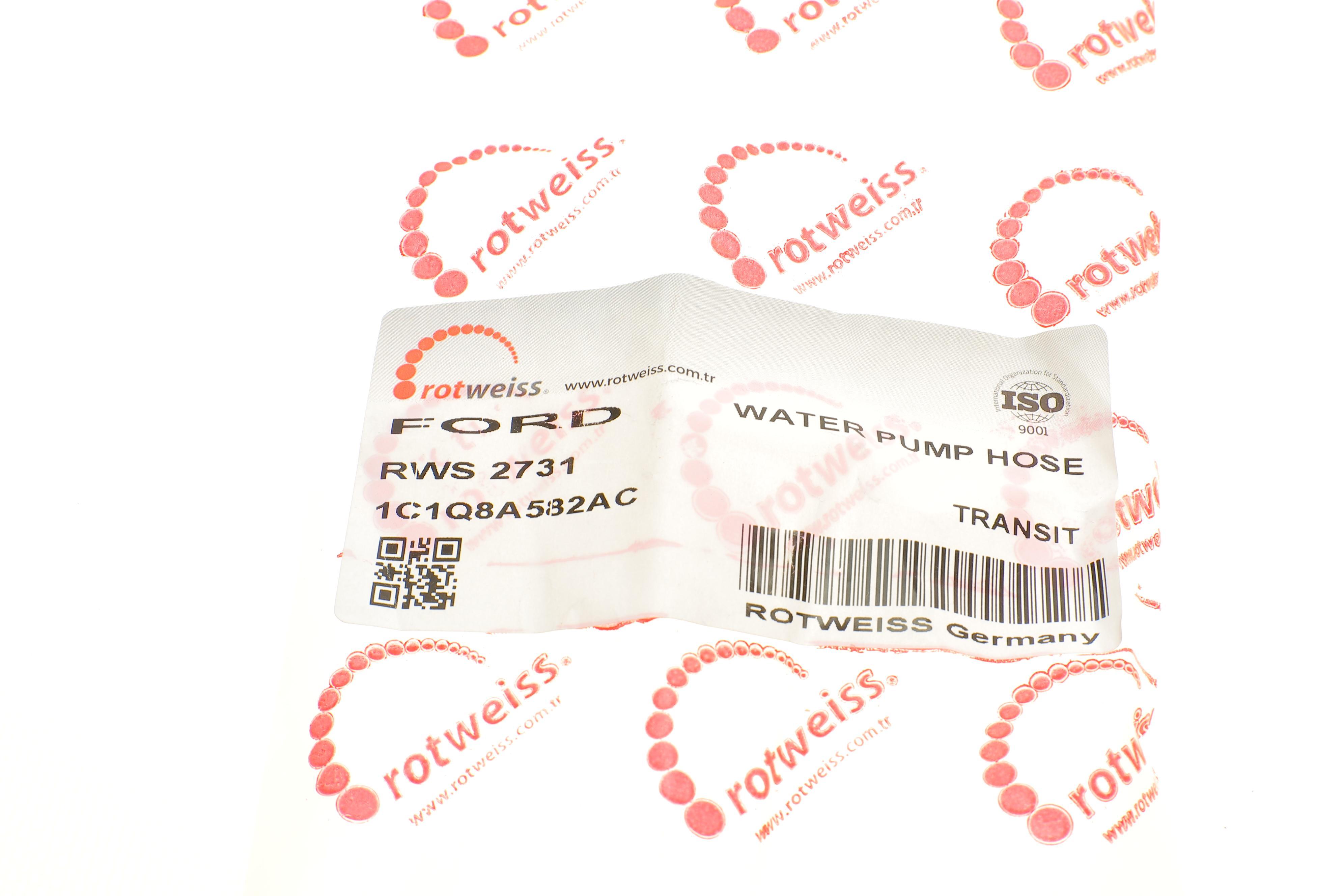 Патрубок системи охолодження Ford Transit 2.4TDCi/DI 00-06