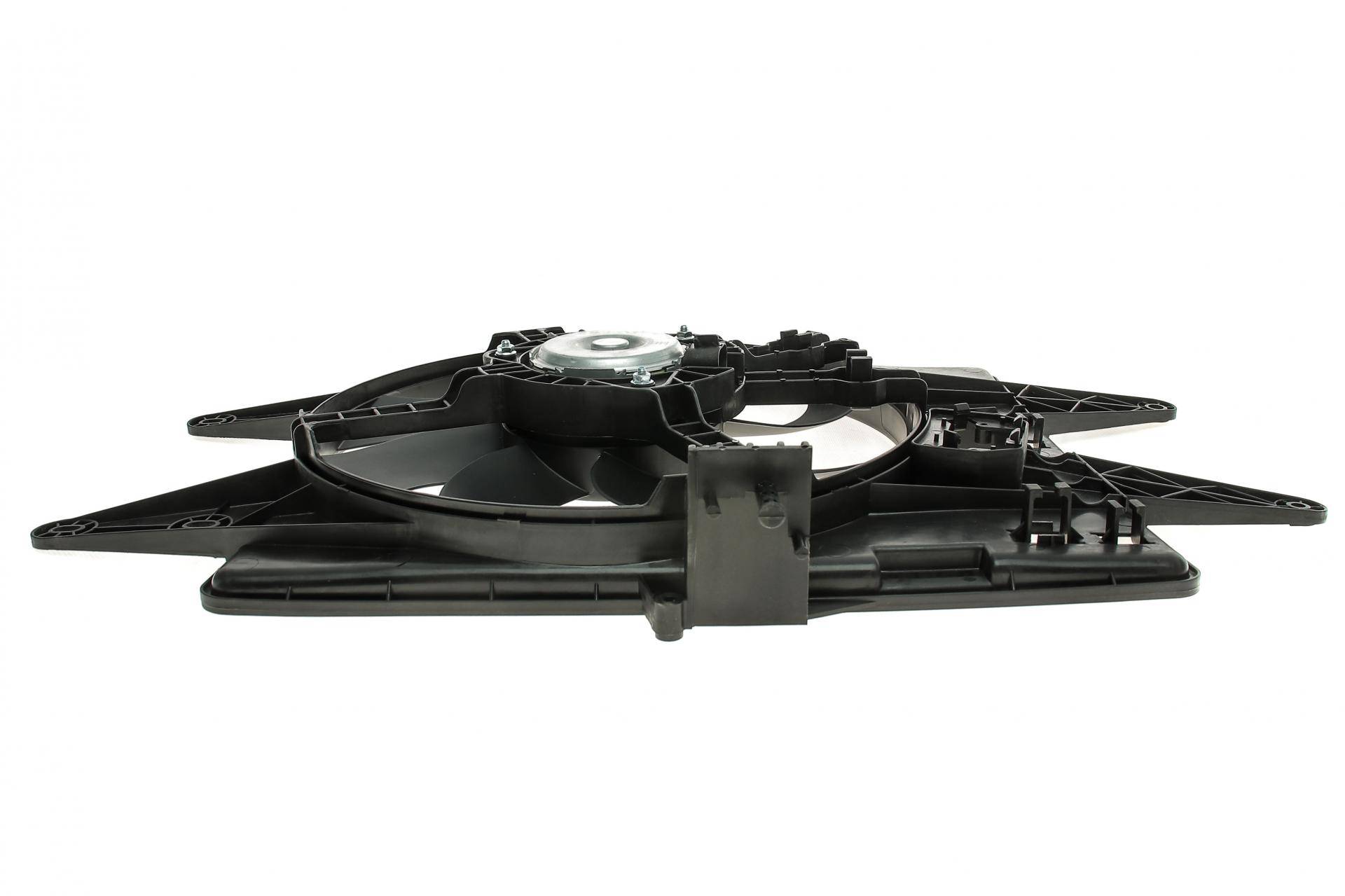 Вентилятор радіатора Fiat Doblo 1.9D 01- (з дифузором)