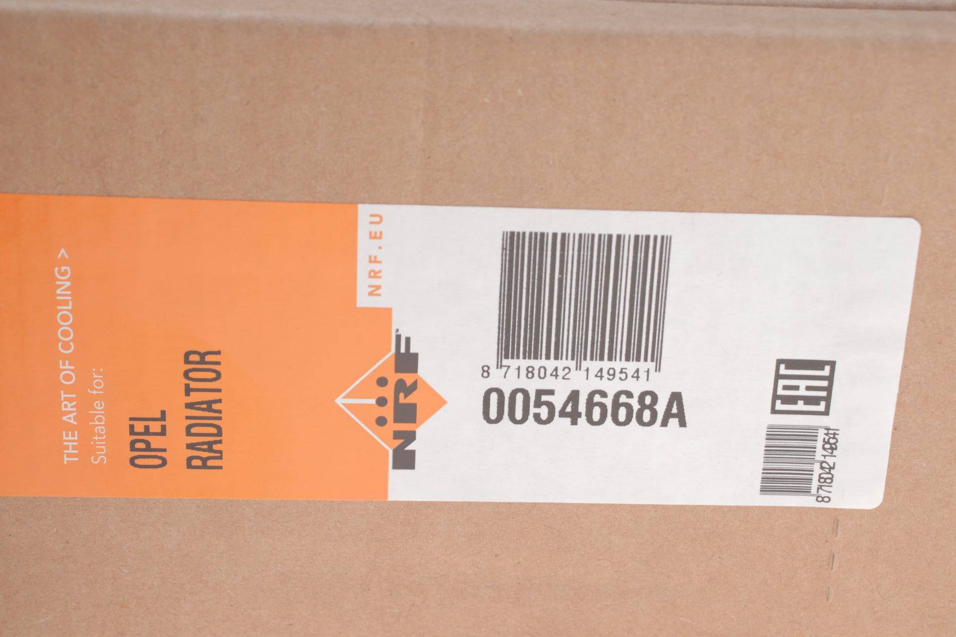 Радіатор охолодження Opel Astra F/G/Zafira A 1.6-2.2 16V 98-05 (Економ-клас)