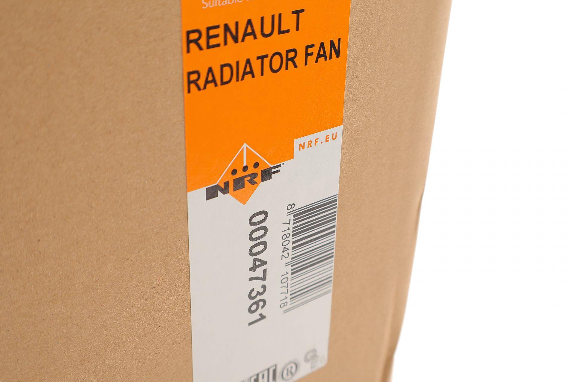 Вентилятор радіатора Renault Kangoo 97- (з дифузором)