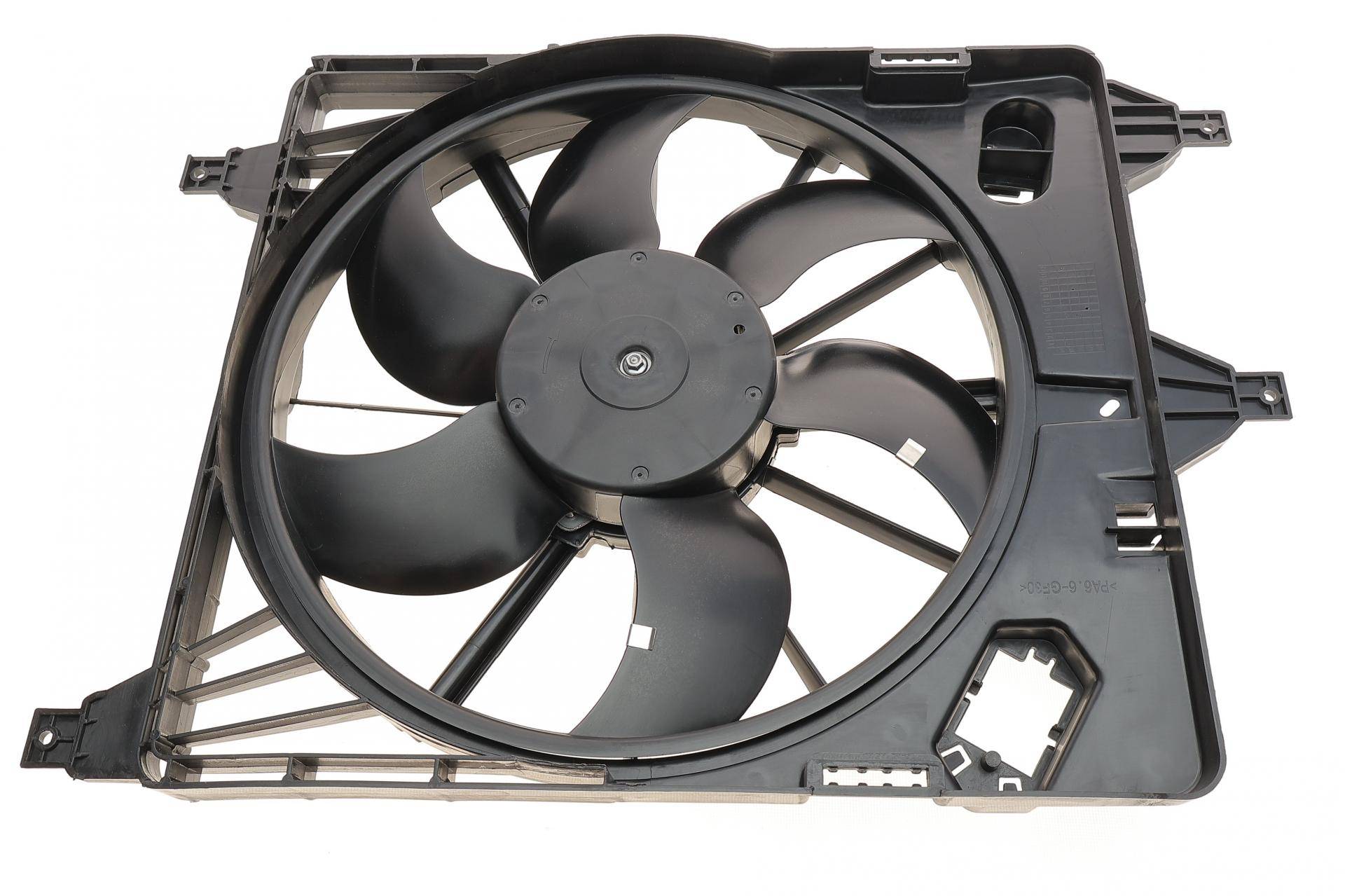 Вентилятор радіатора Renault Kangoo 97- (з дифузором)