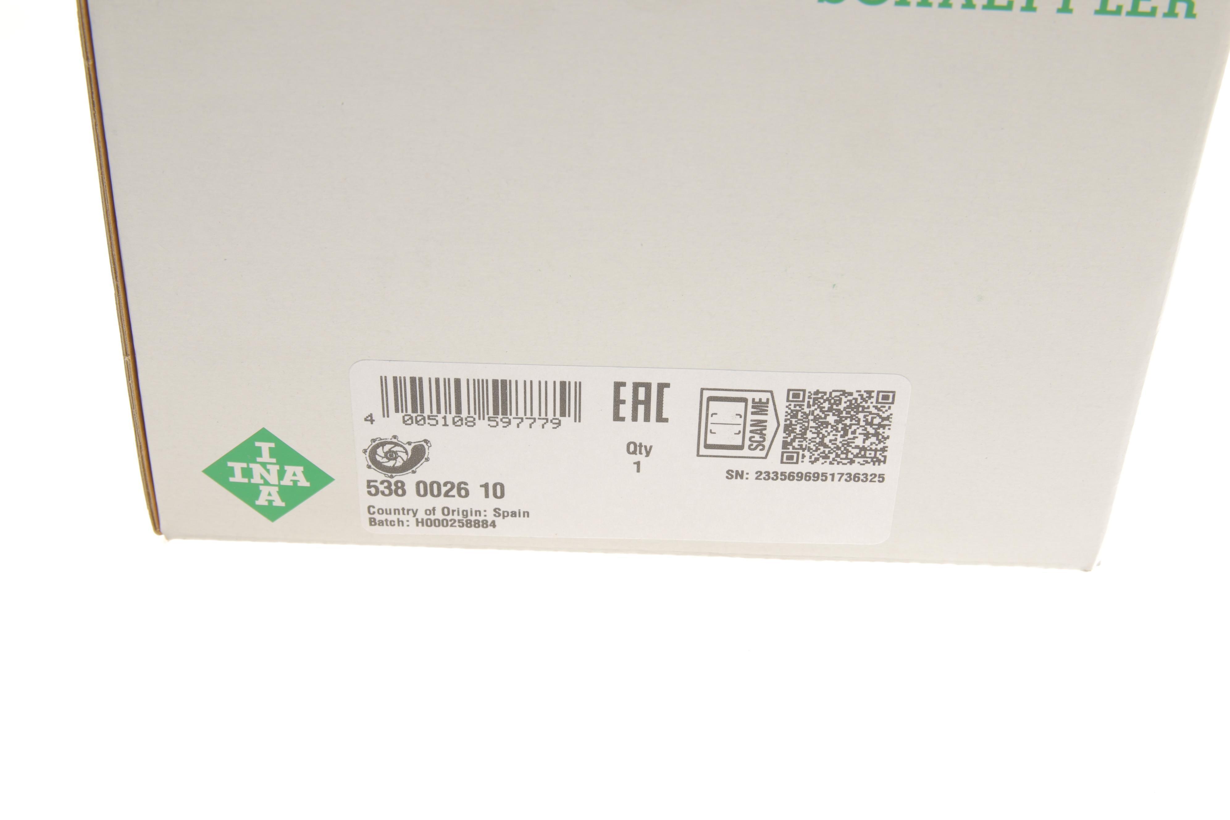 Помпа води VW Caddy II/III/Golf IV/V 1.4i (27z) BCA, BUD, AUA