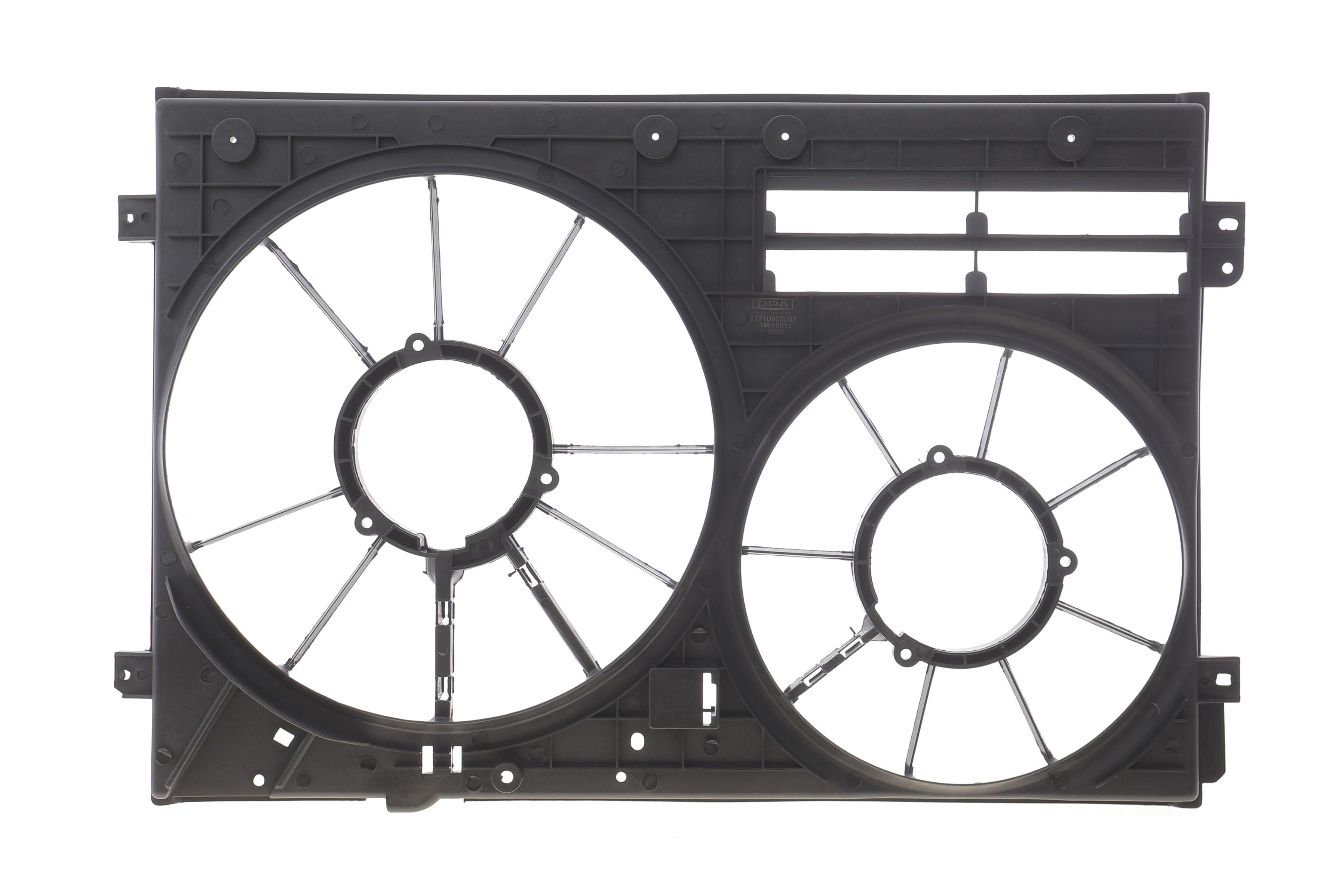 Дифузор радіатора VW Caddy/Audi A1/A3/Skoda Octavia/Superb 1.2-3.6 03-