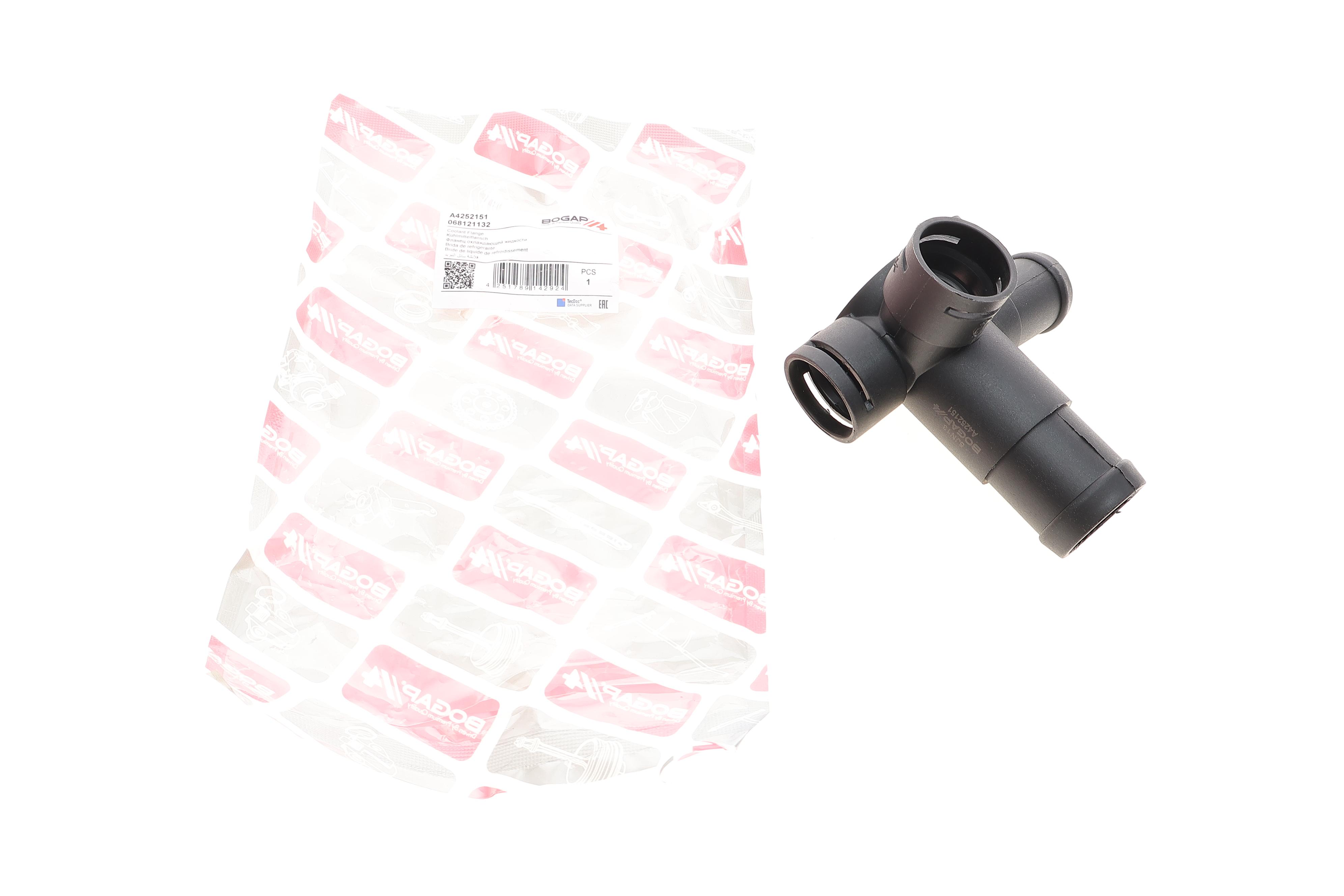 Фланець системи охолодження VW Caddy I 1.6 82-92/T3 1.7D/T4 1.9D 84-03