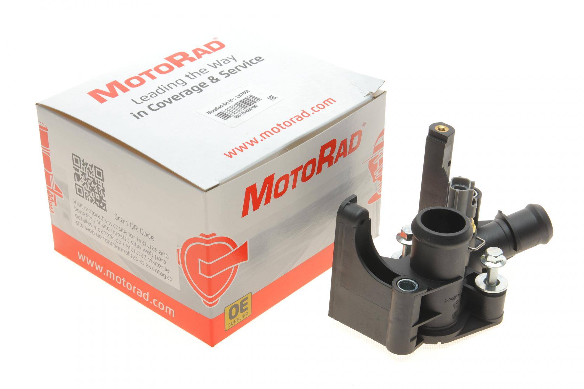 Корпус термостата Ford Fiesta/Focus II/III/Mondeo 1.2-1.6Ti 99- (+ датчик)