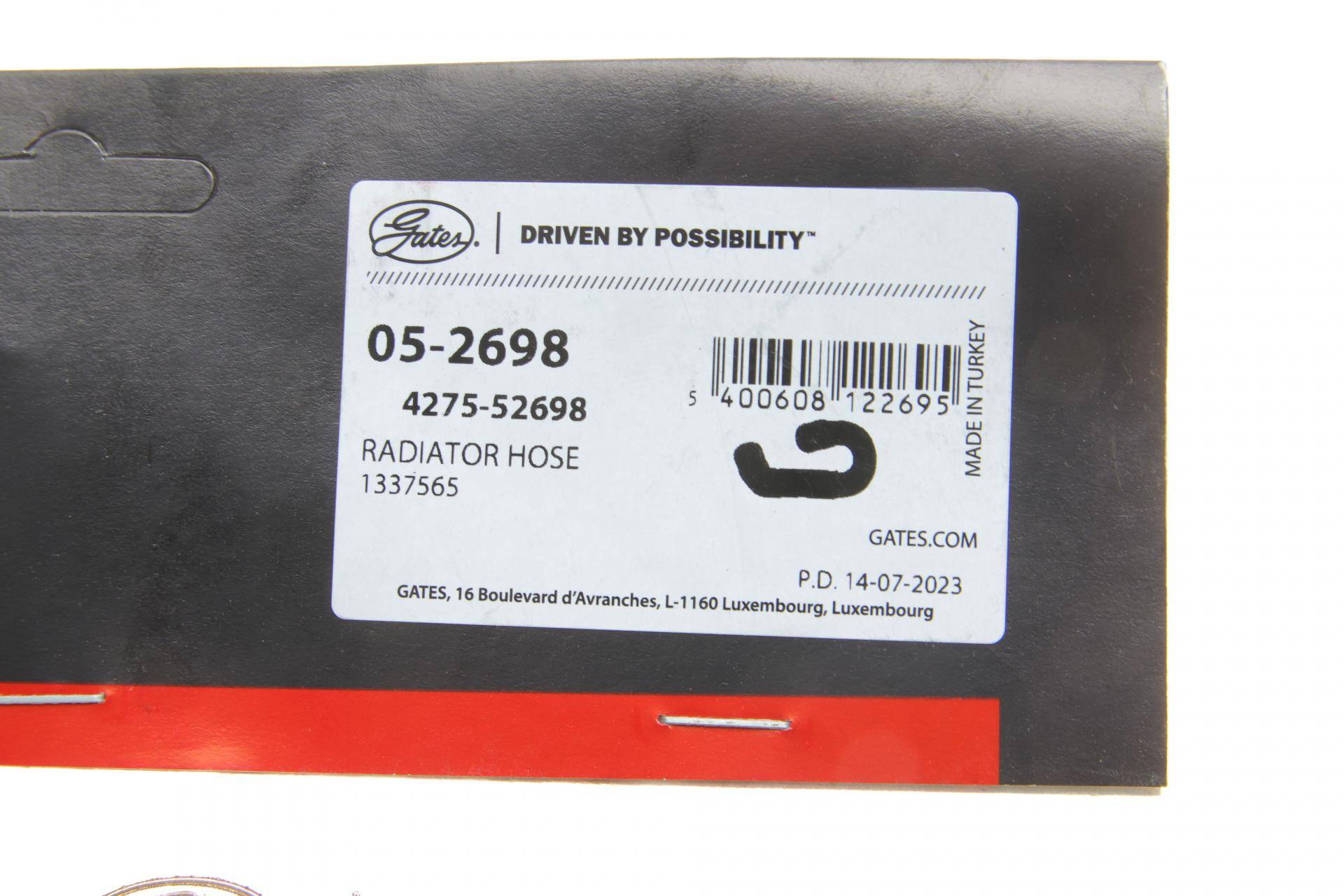 Патрубок радіатора (верхній) Opel Astra G/Zafira A 2.0D/2.2D 98-05