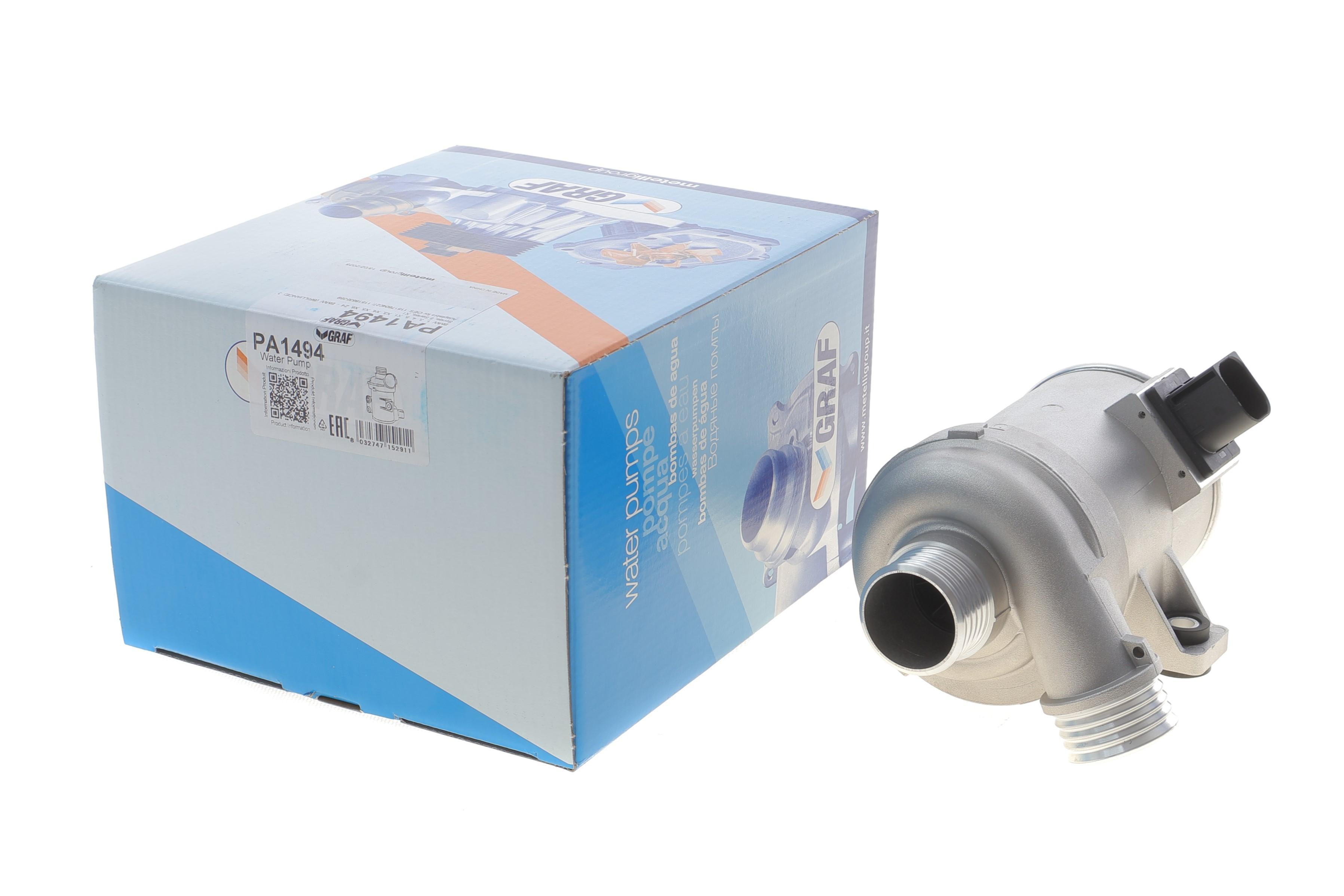 Помпа води BMW 3 (F30/F80)/5 (F10)/X5 (F15/F85) 11-18 (N20 B20A) (8 лоп.) (електричний)