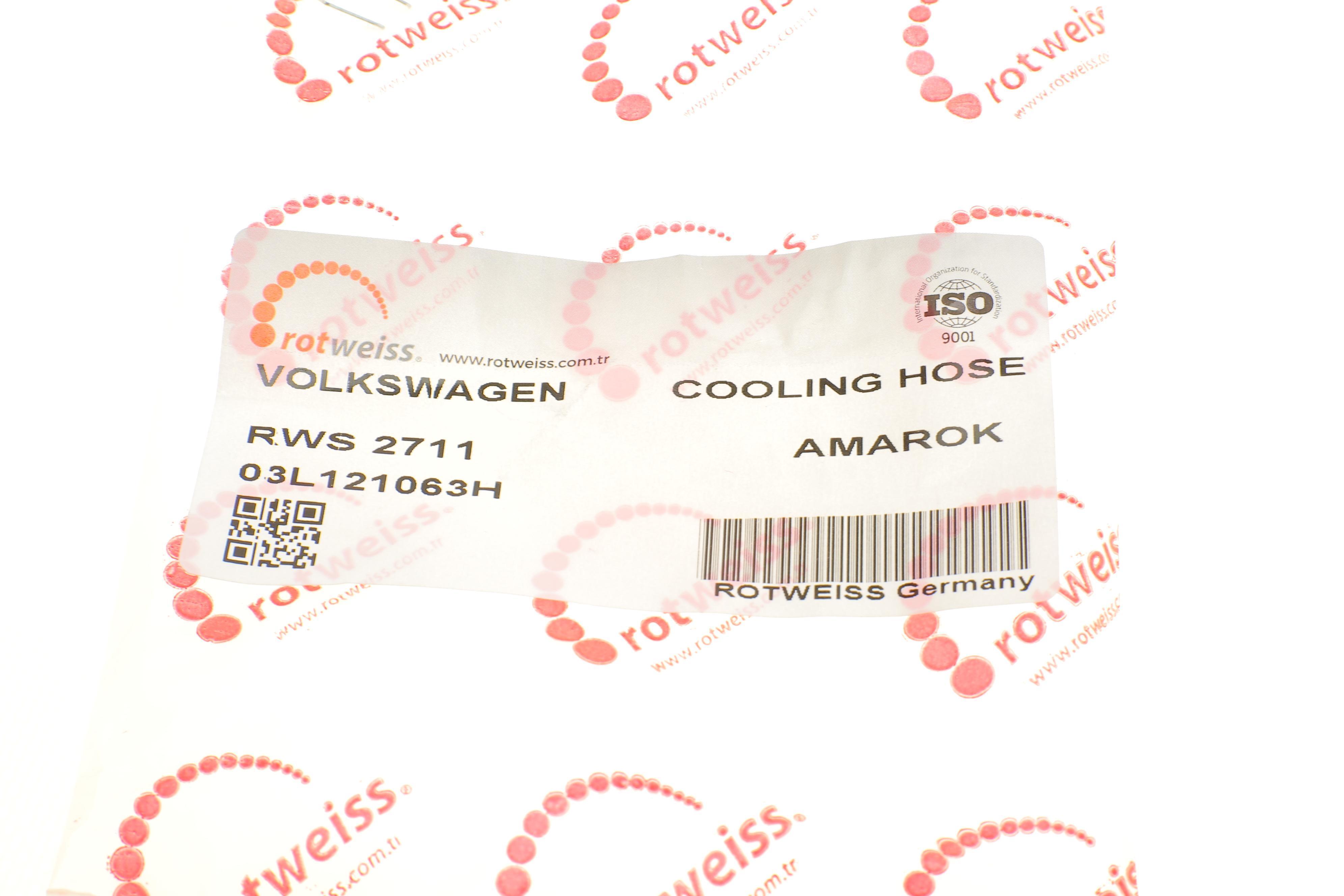 Патрубок системи охолодження VW Crafter 2.0TDI 11-16