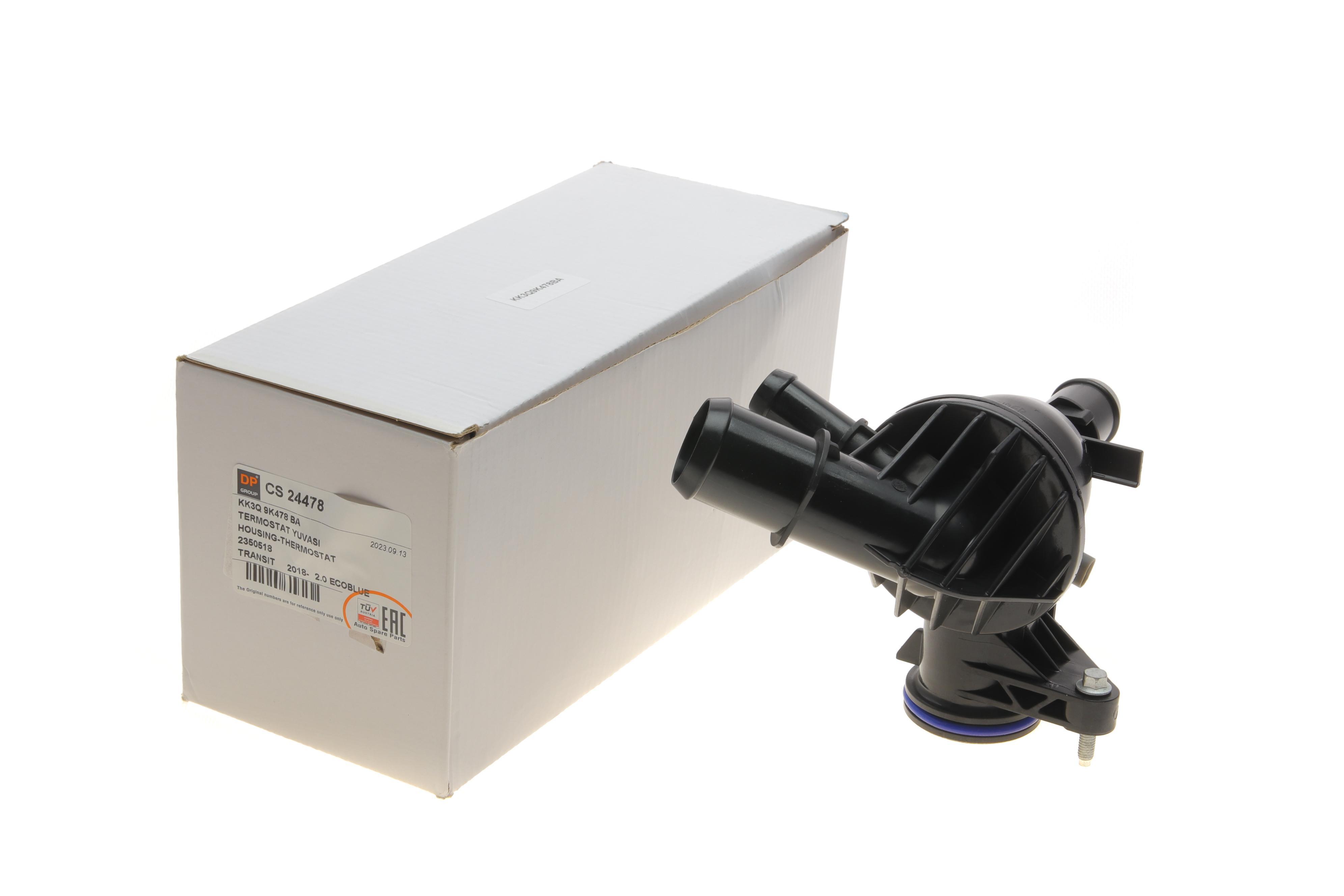 Корпус термостата Ford Transit Custom 2.0TDCI 14- (з датчиком)