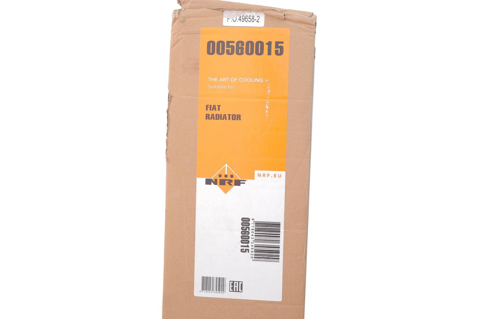 Радіатор охолодження Fiat Ducato 2.3D Multijet 06- (+AC)