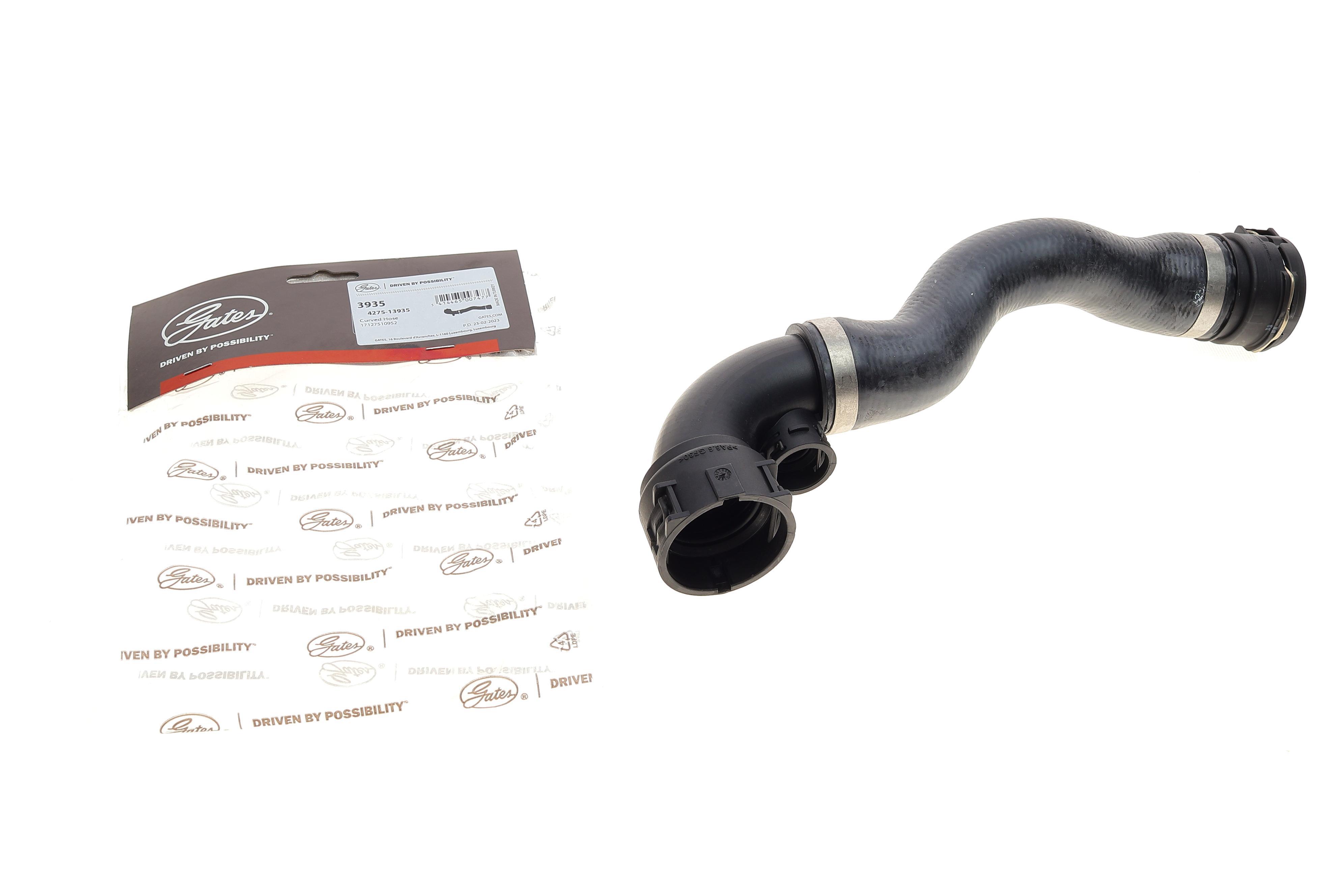 Патрубок радіатора (верхній) (L) BMW 3 (E46) 2.0-3.0 i 00-06 M52/M54