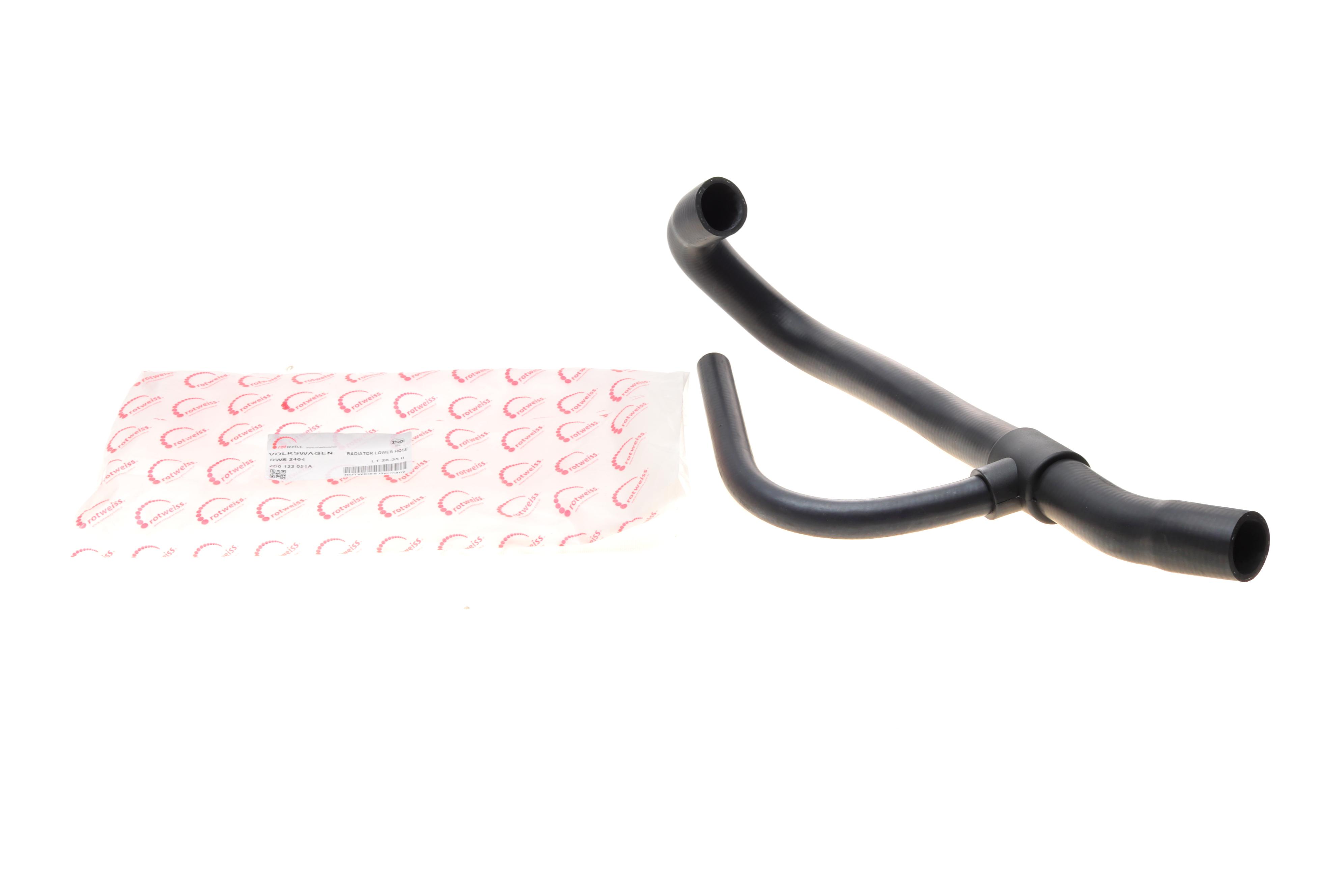 Патрубок радіатора (нижній) VW LT 2.5TDI 96-06