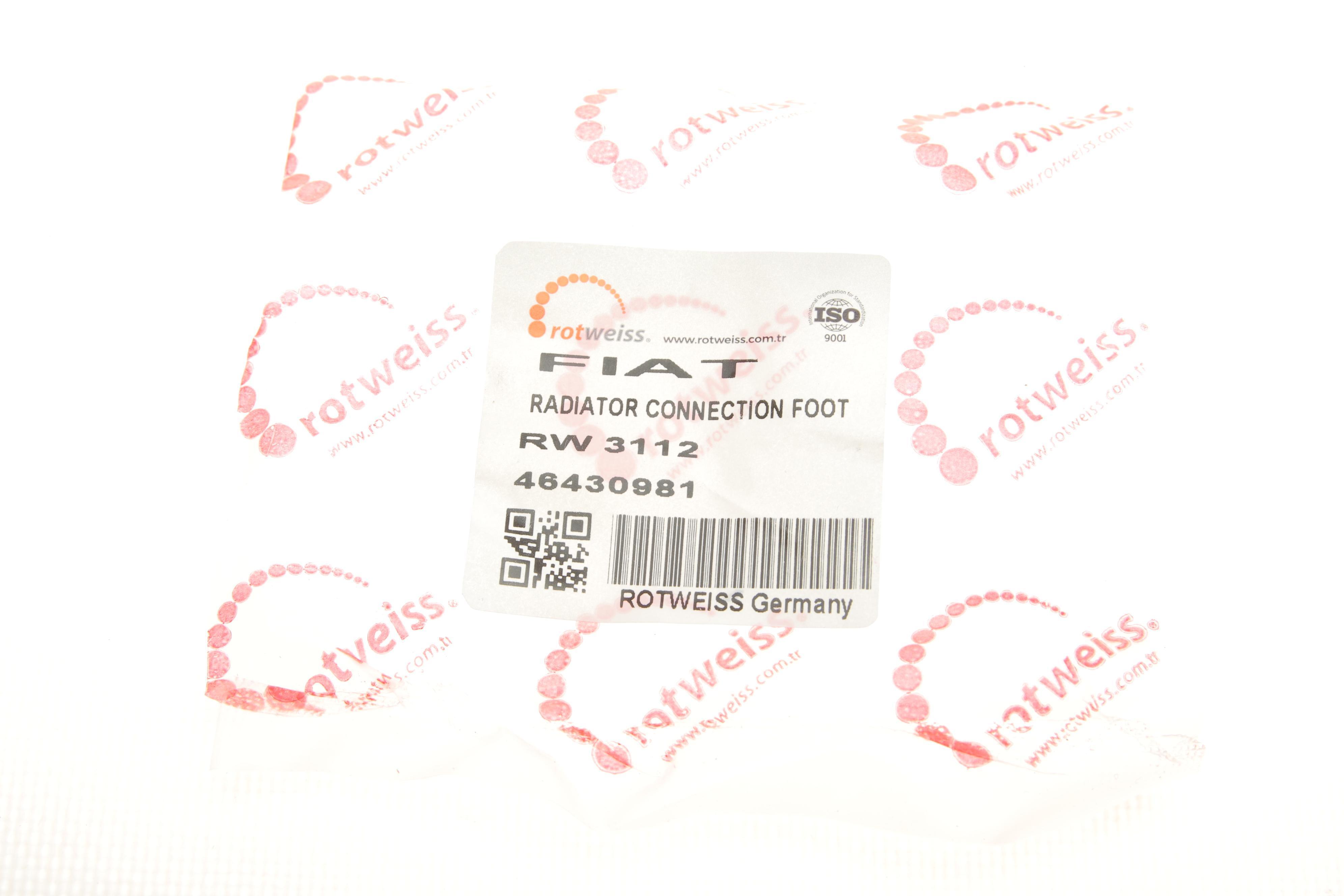 Подушка радіатора Fiat Doblo 1.3D/1.4/1.9D 04-