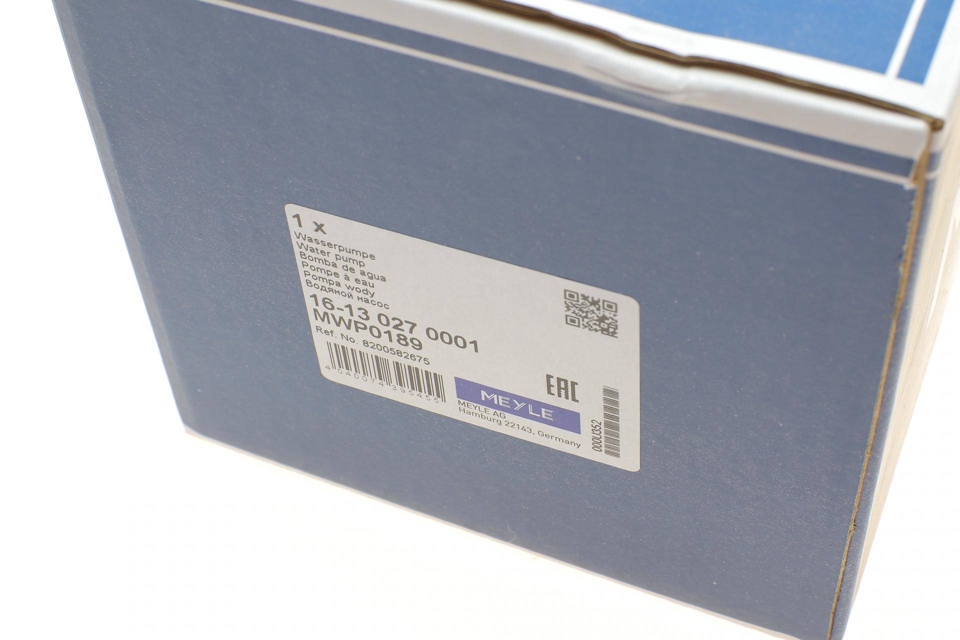 Помпа води Renault Clio/Megane/Scenic/Kangoo/Laguna 1.4/1.6i 01-/Nissan Almera (20z)