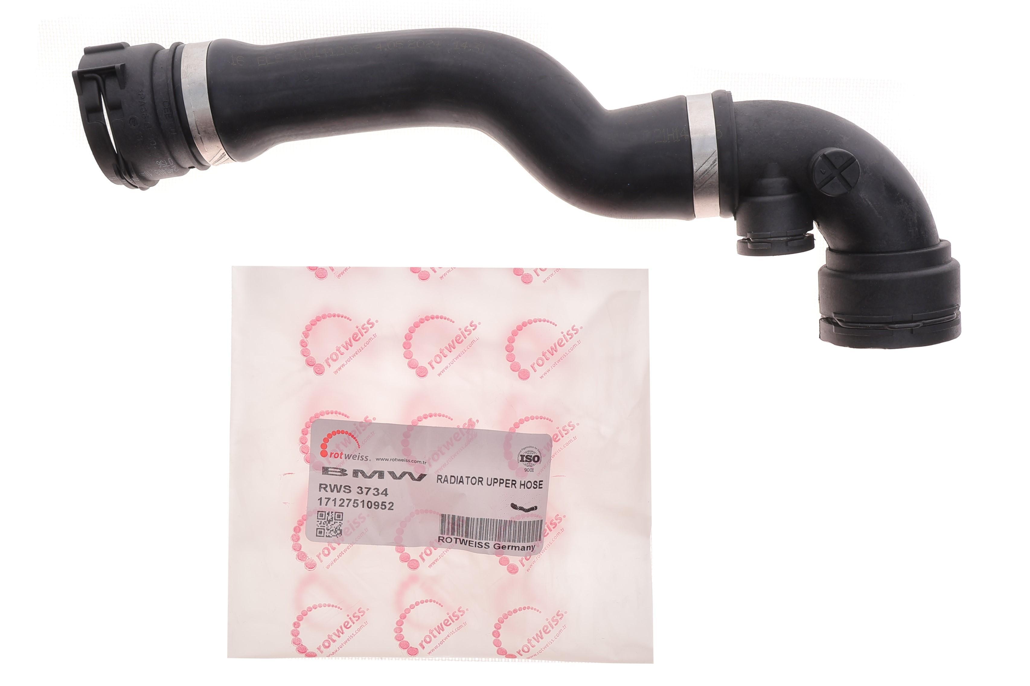 Патрубок радіатора (верхній) (L) BMW 3 (E46) 2.0-3.0 i 00-06 M52/M54