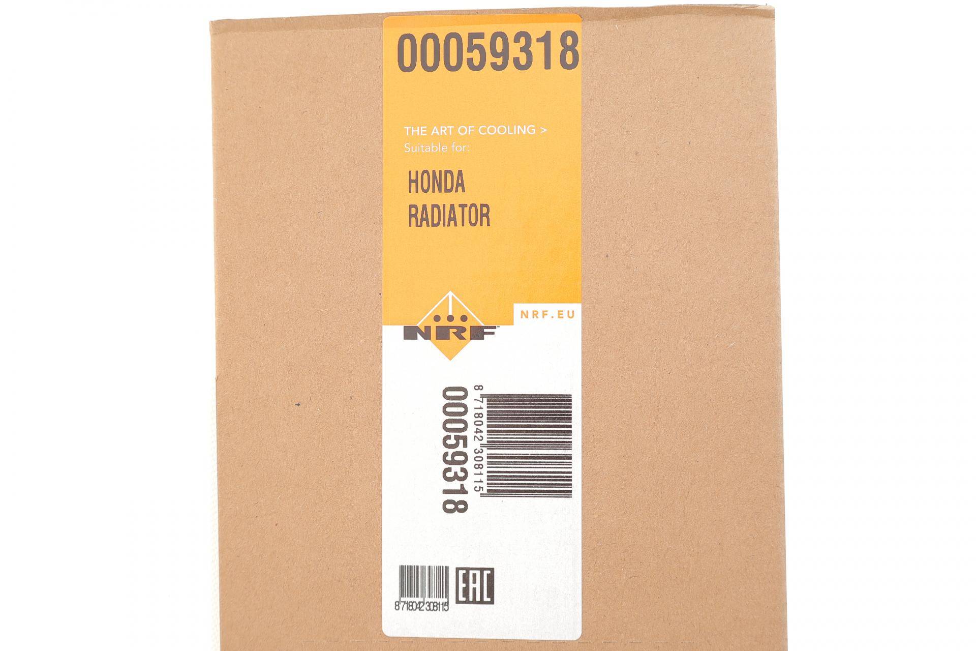 Радіатор охолодження Honda Jazz 1.2/1.3i 08- (АКПП)