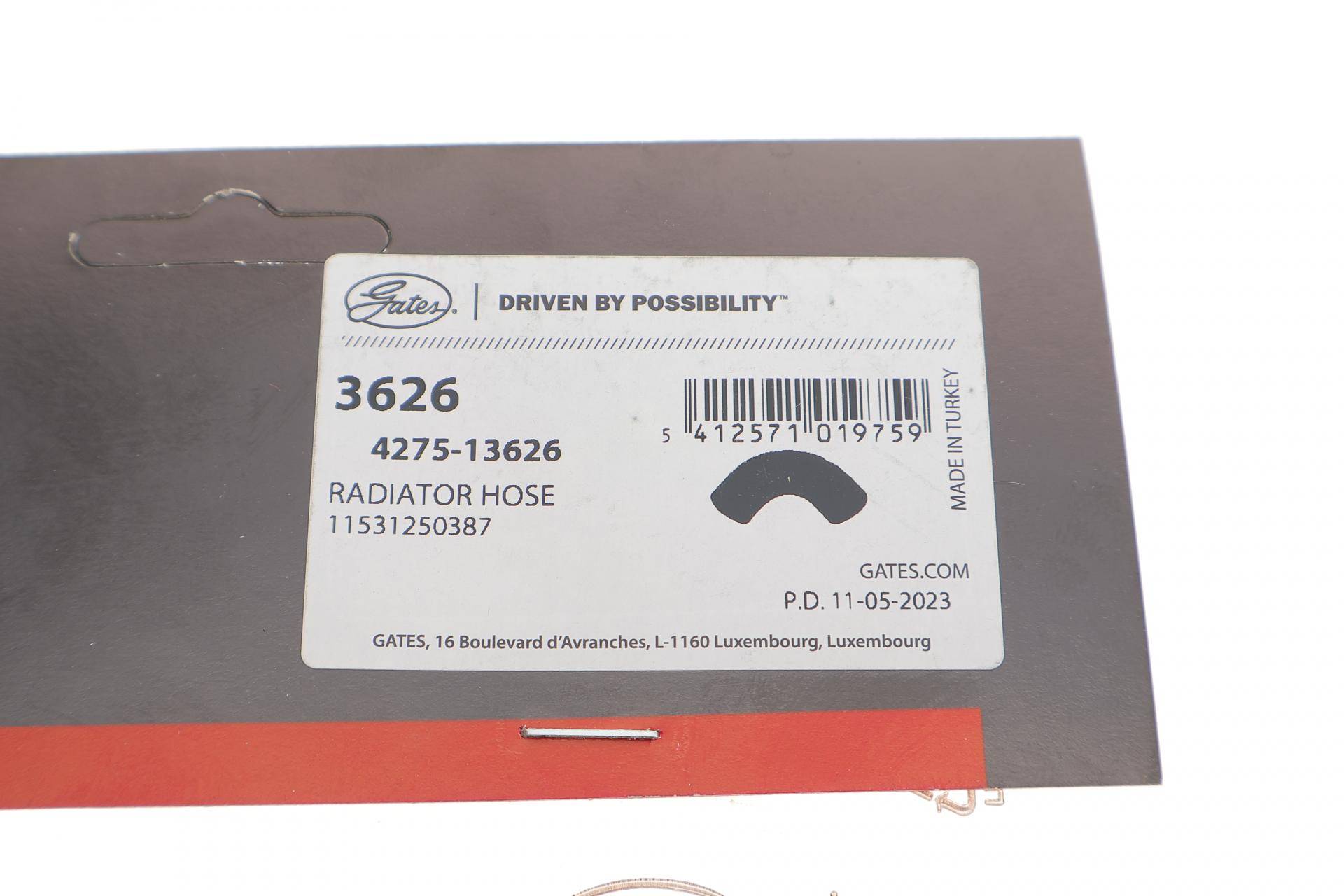 Патрубок радіатора BMW 5 (E12/E28/E34) 2.5-3.5 68-87