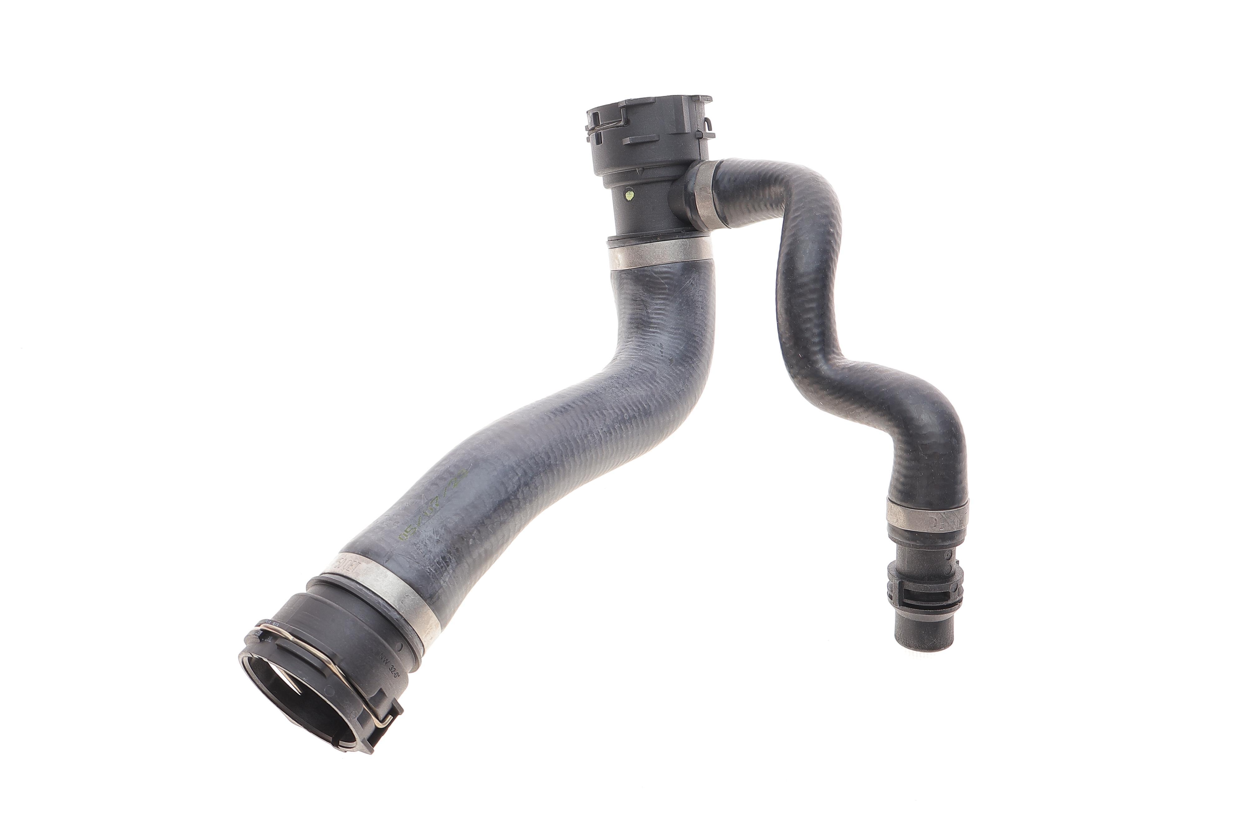 Патрубок радіатора (верхній) BMW 5 (E60/E61) 04-10 (к-кт в зборі) N52/N53