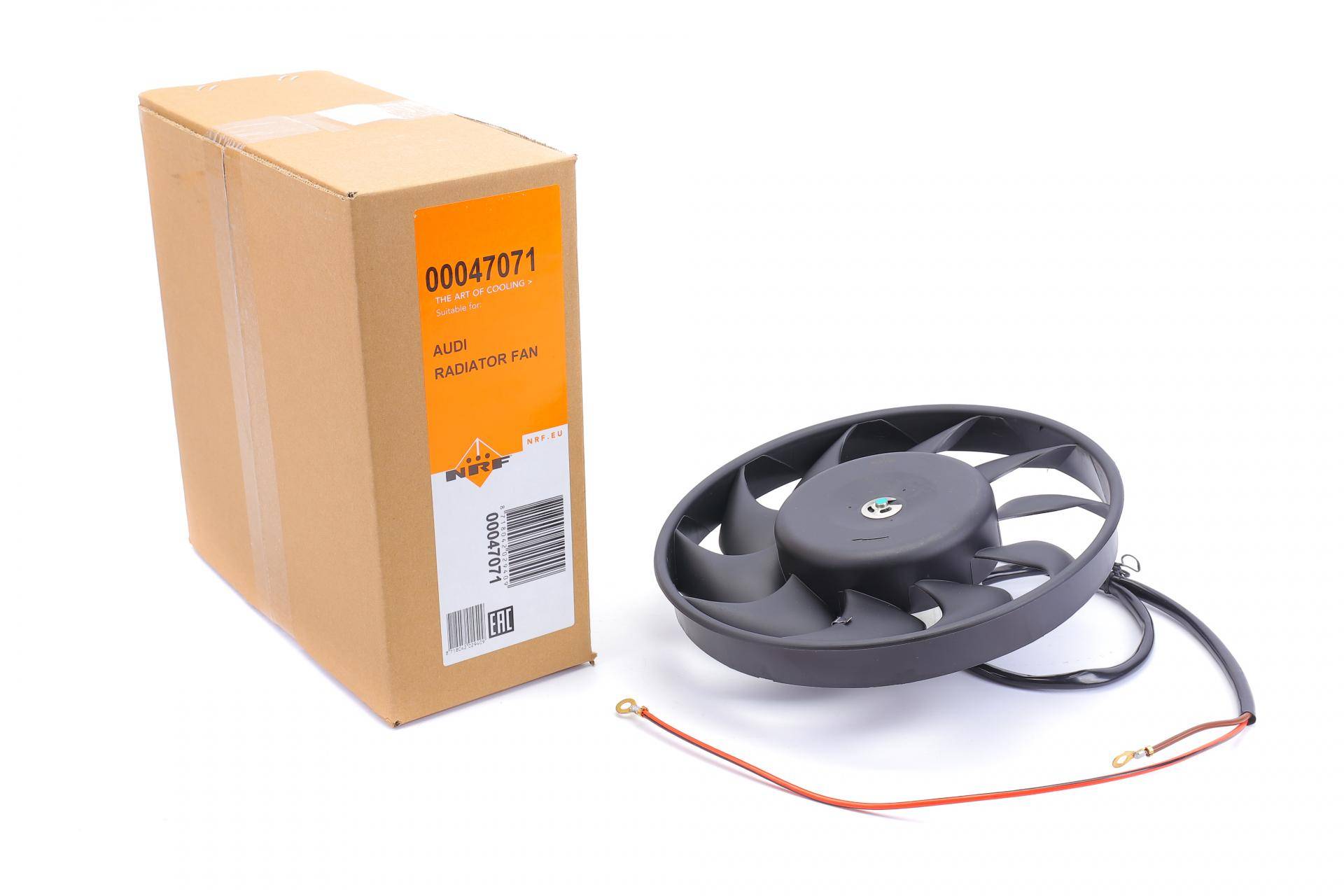 Вентилятор радіатора (електричний) Audi 100/80/A6 89-00 (d=280mm)