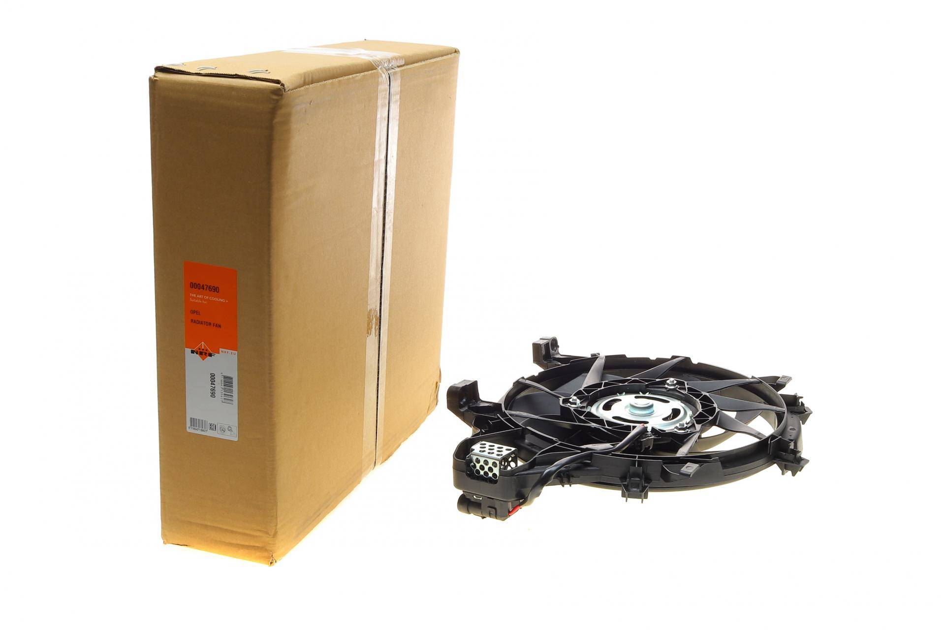 Вентилятор радіатора (електричний) Opel Combo/Corsa 1.3/1.7D 00-