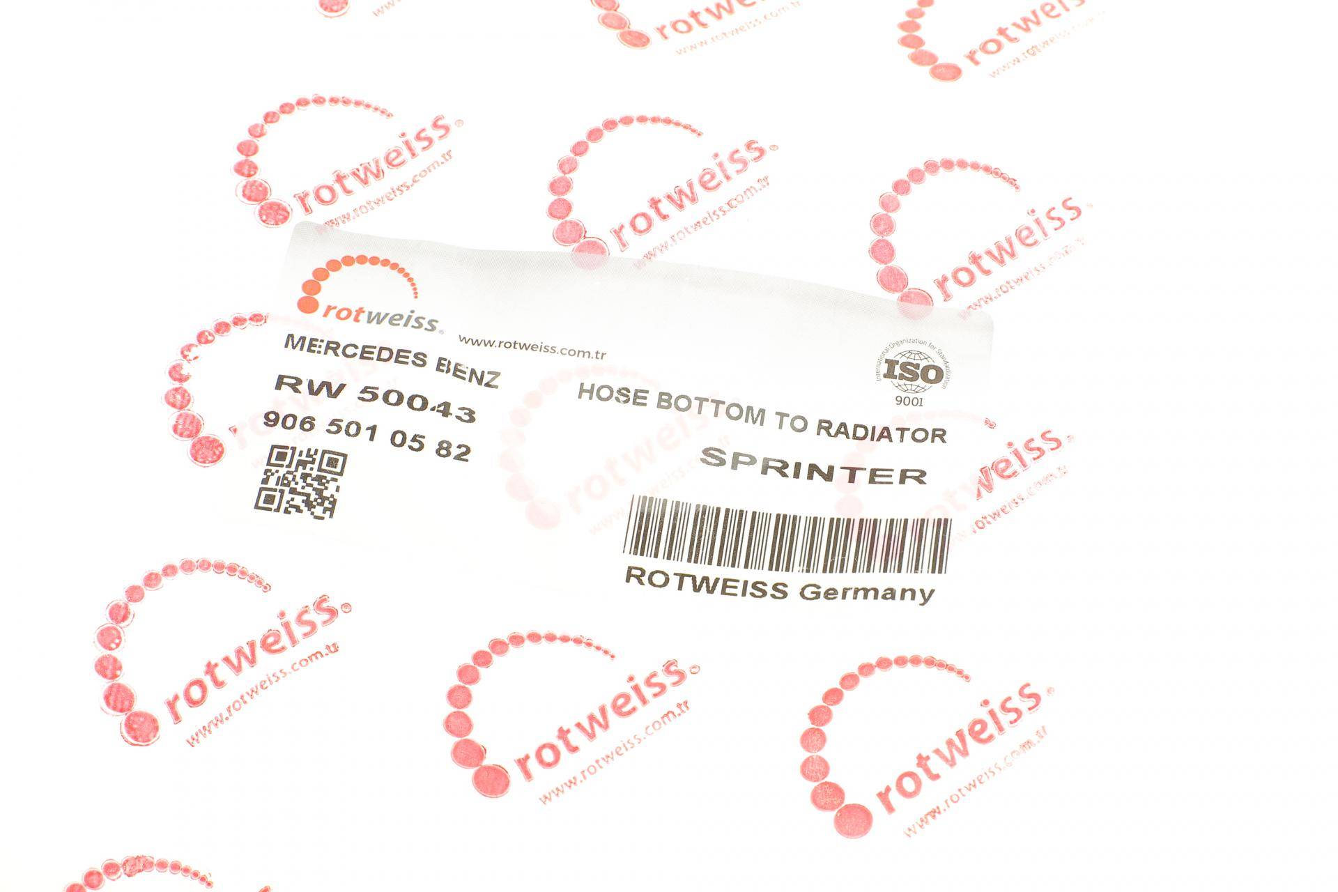 Патрубок радіатора (верхній) MB Sprinter OM642-646/VW Crafter 2.5 TDI 06-13