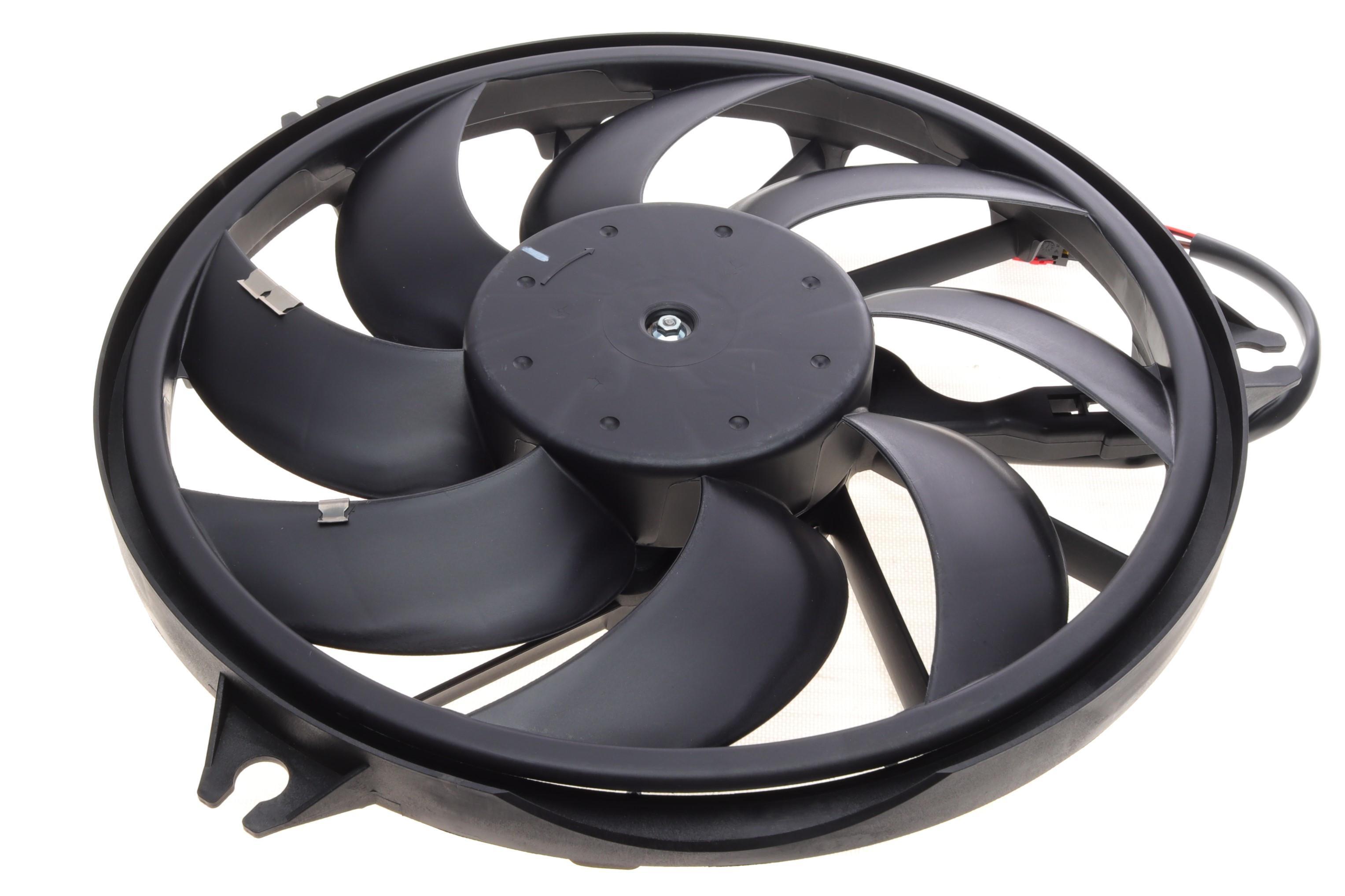 Вентилятор радіатора Peugeot 206 1.1-2.0 98- (з дифузором)