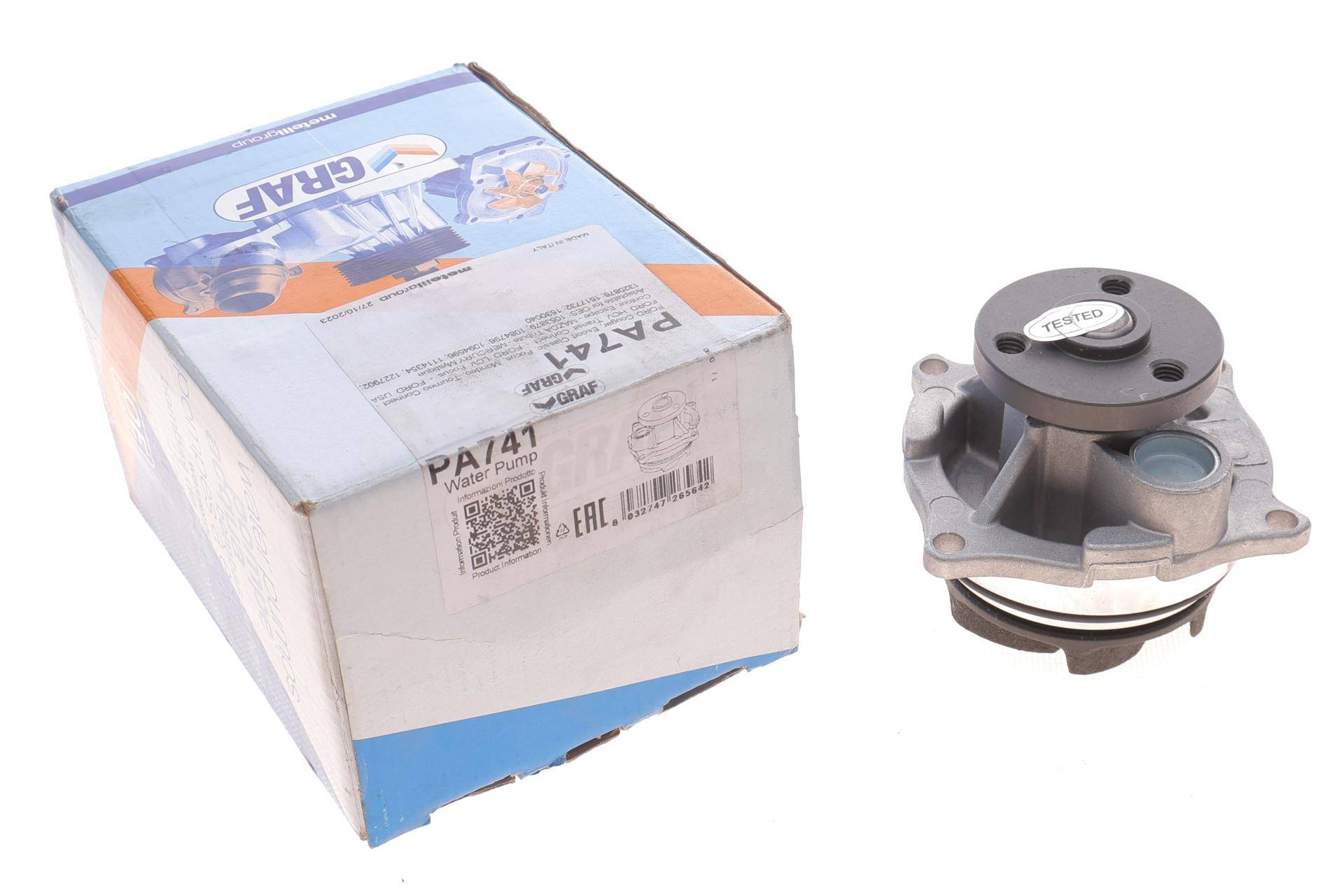 Помпа води Ford Focus I/Mondeo II/Transit/Tourneo Connect 1.6/1.8/2.0 16V 02-13 (R/B) (6 лоп.)