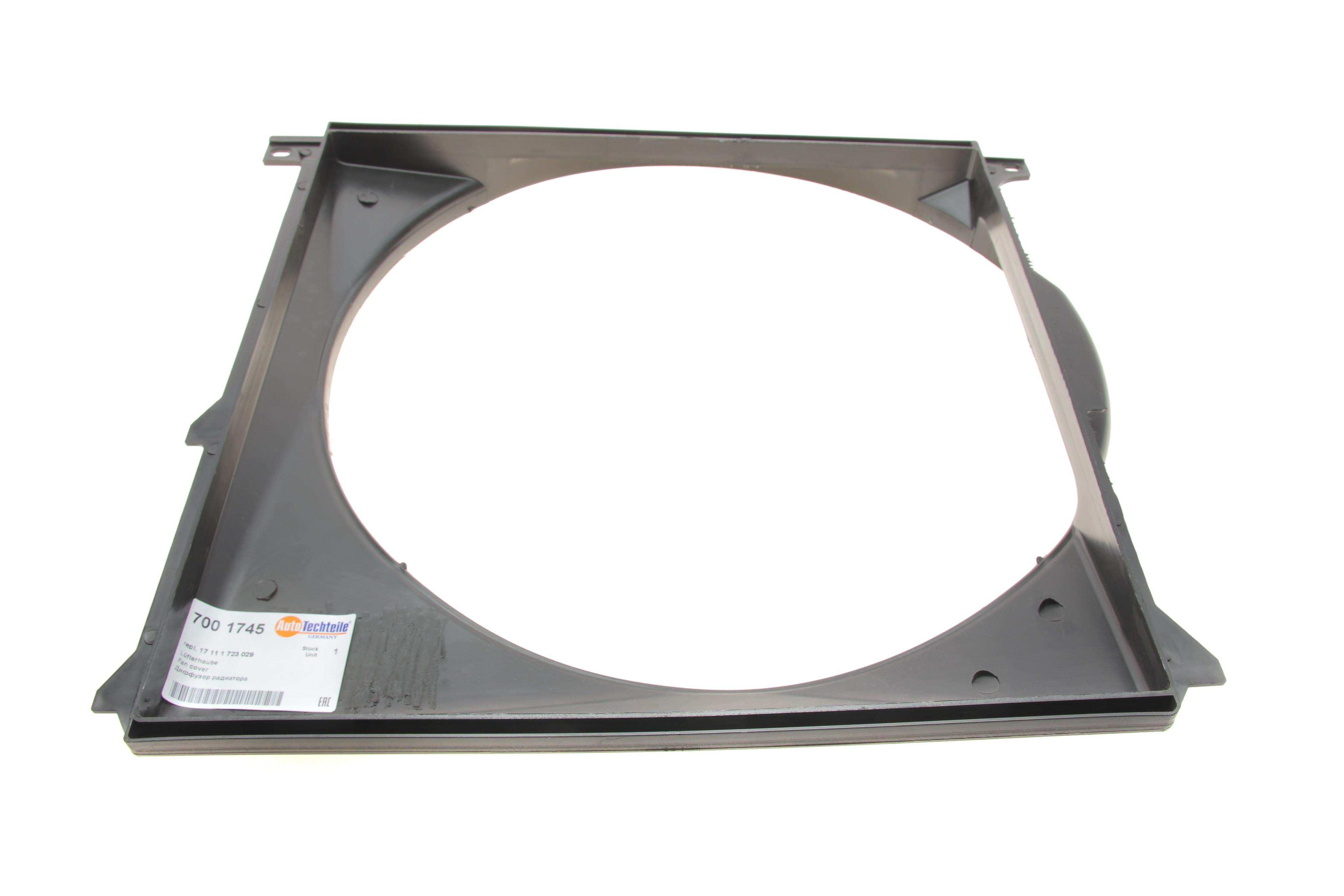 Дифузор радіатора BMW 3 (E36) 90-98 M40/M42/M43/M50/M52