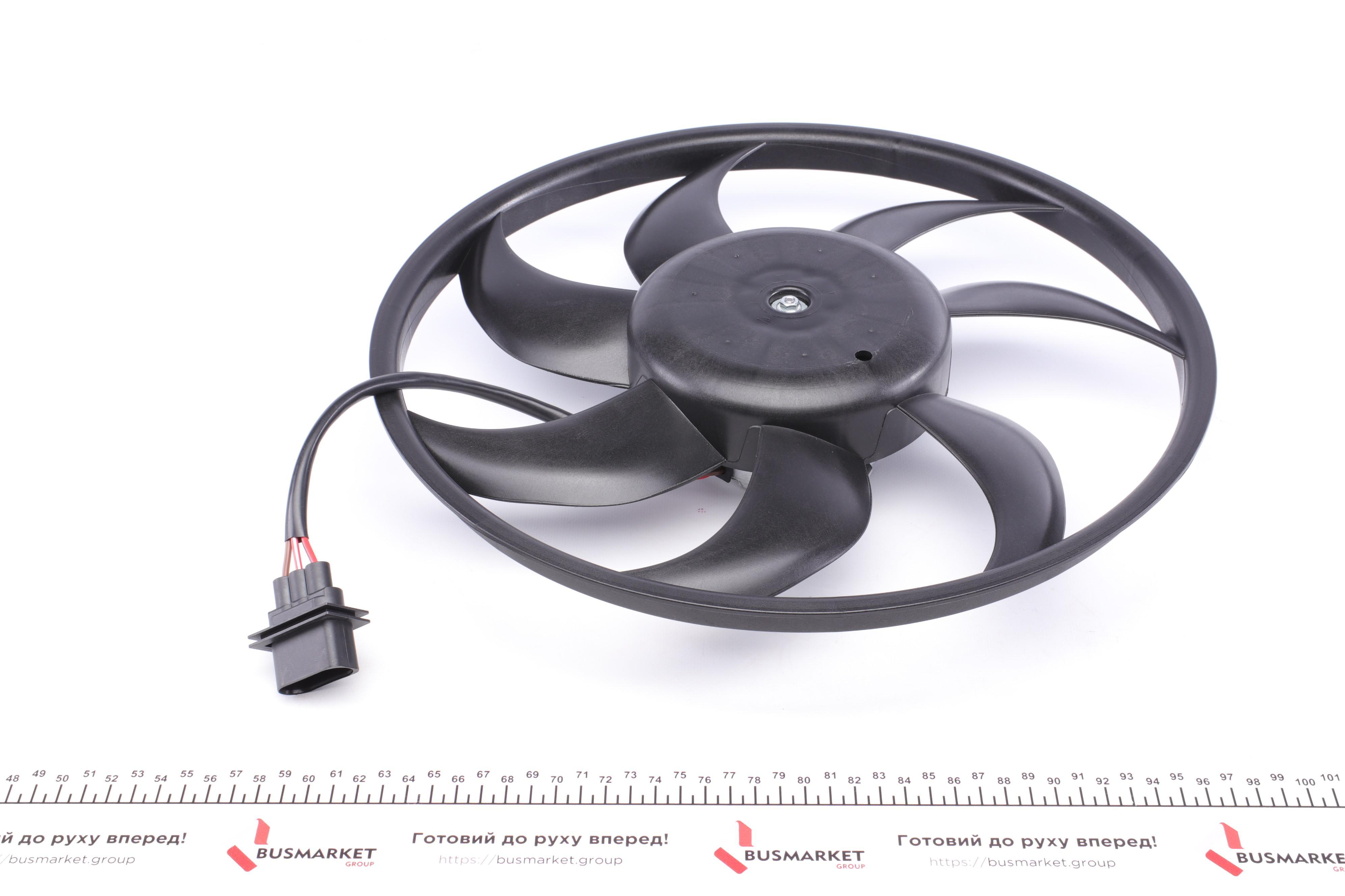 Вентилятор радіатора (електричний) Skoda Roomster/Fabia 03-10