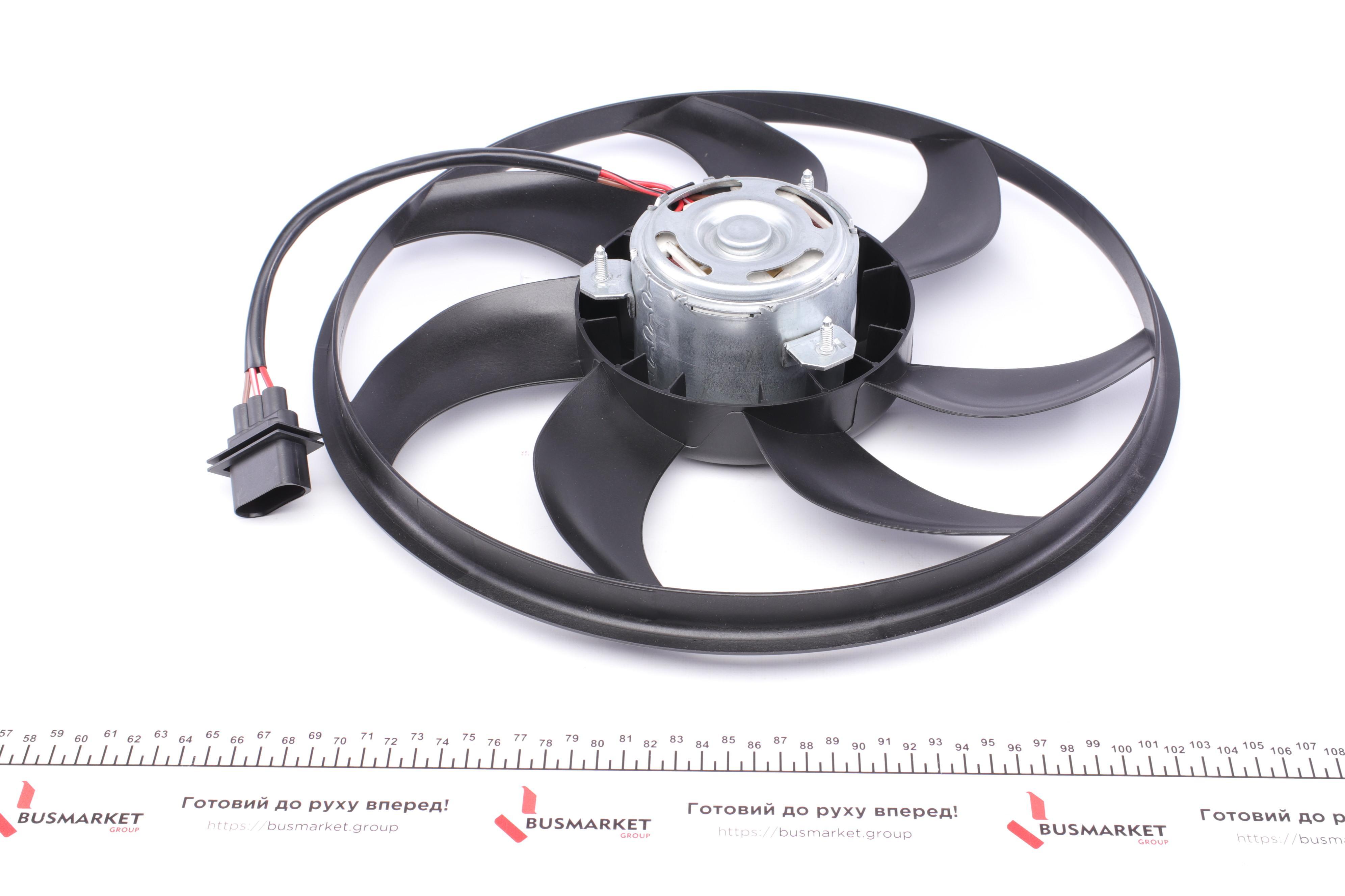 Вентилятор радіатора (електричний) Skoda Roomster/Fabia 03-10