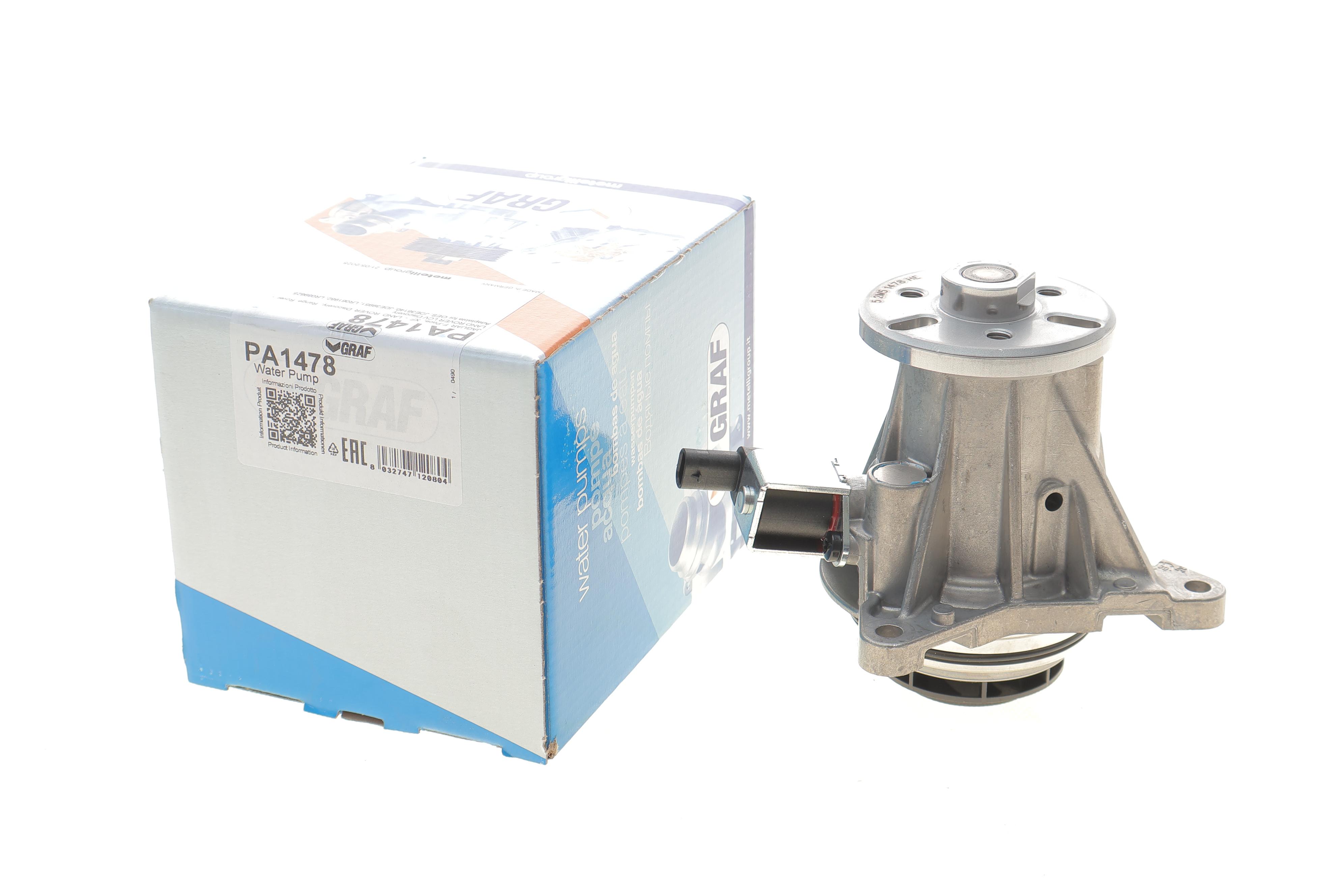 Помпа води Land Rover Discovery/Range Rover 3.0D 09- (8 лоп.)