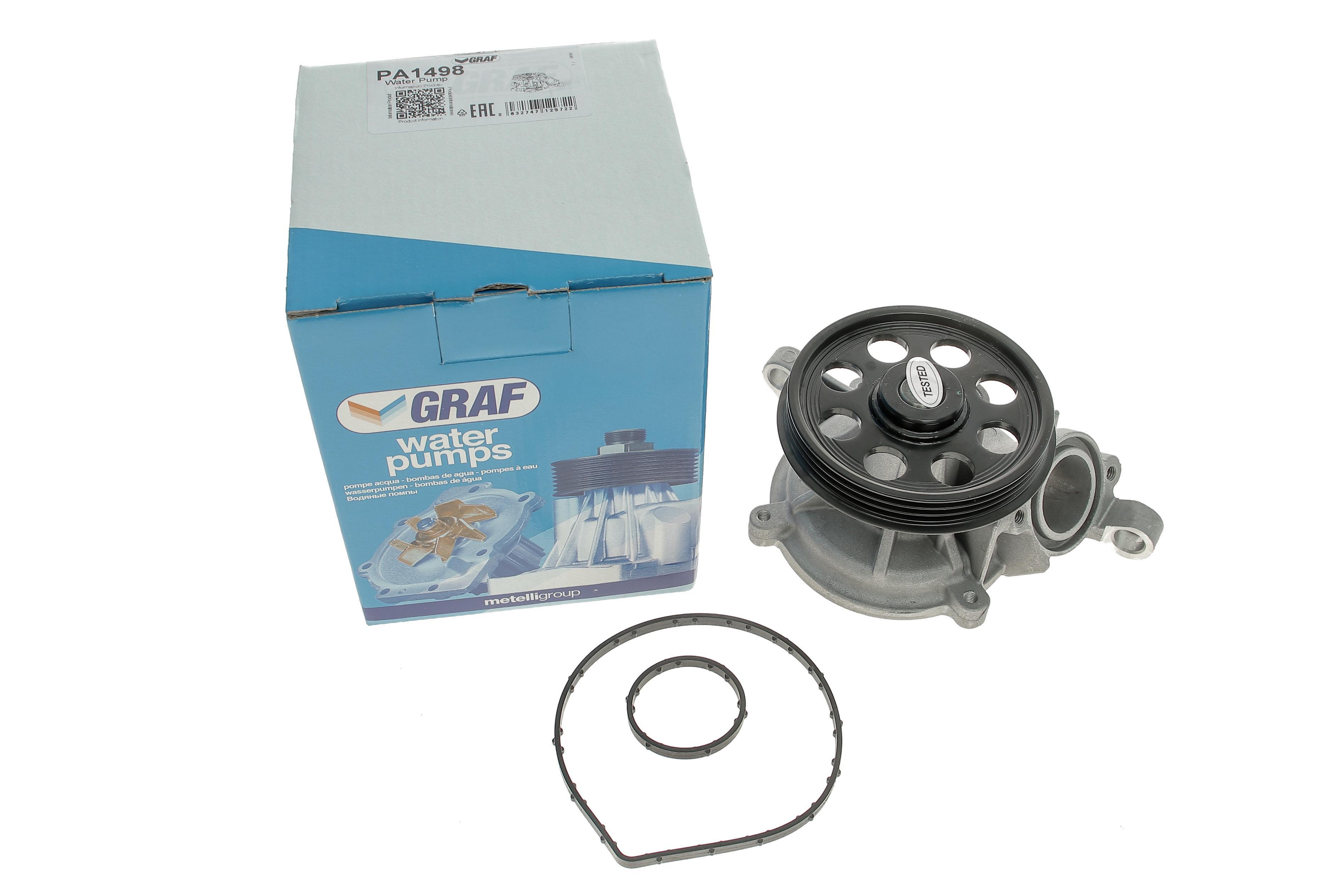 Помпа води Volvo S60 20-/XC60 2.0 Mild-Hybrid 19- (R/B) (6 лоп) (3 кан)