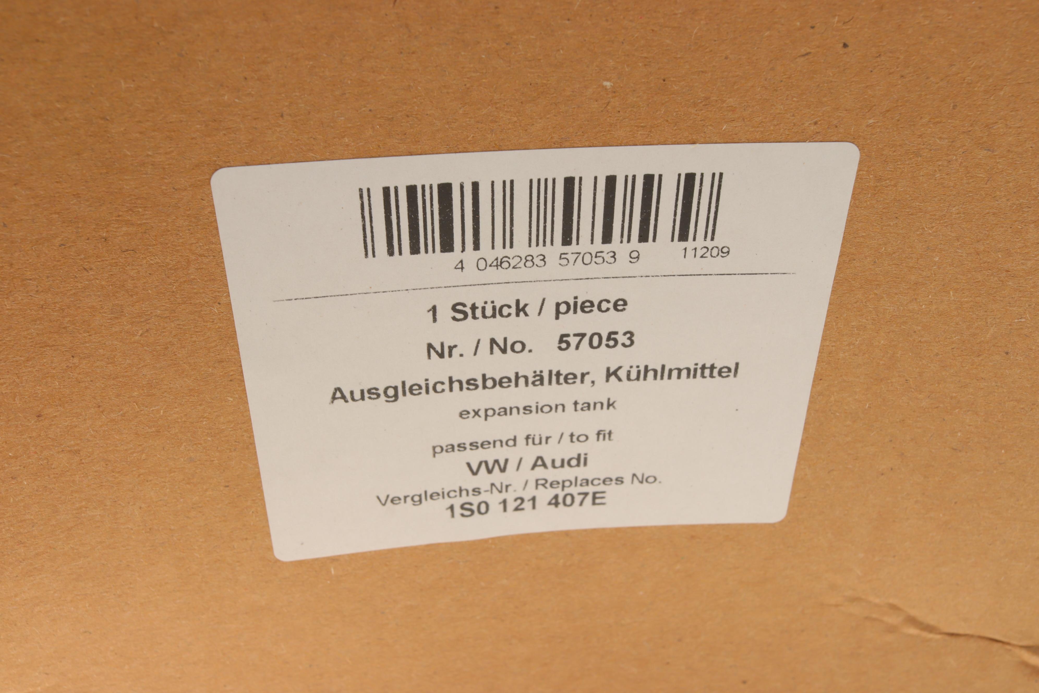 Бачок розширювальний Audi A3/VW Golf VII/Passat 10-