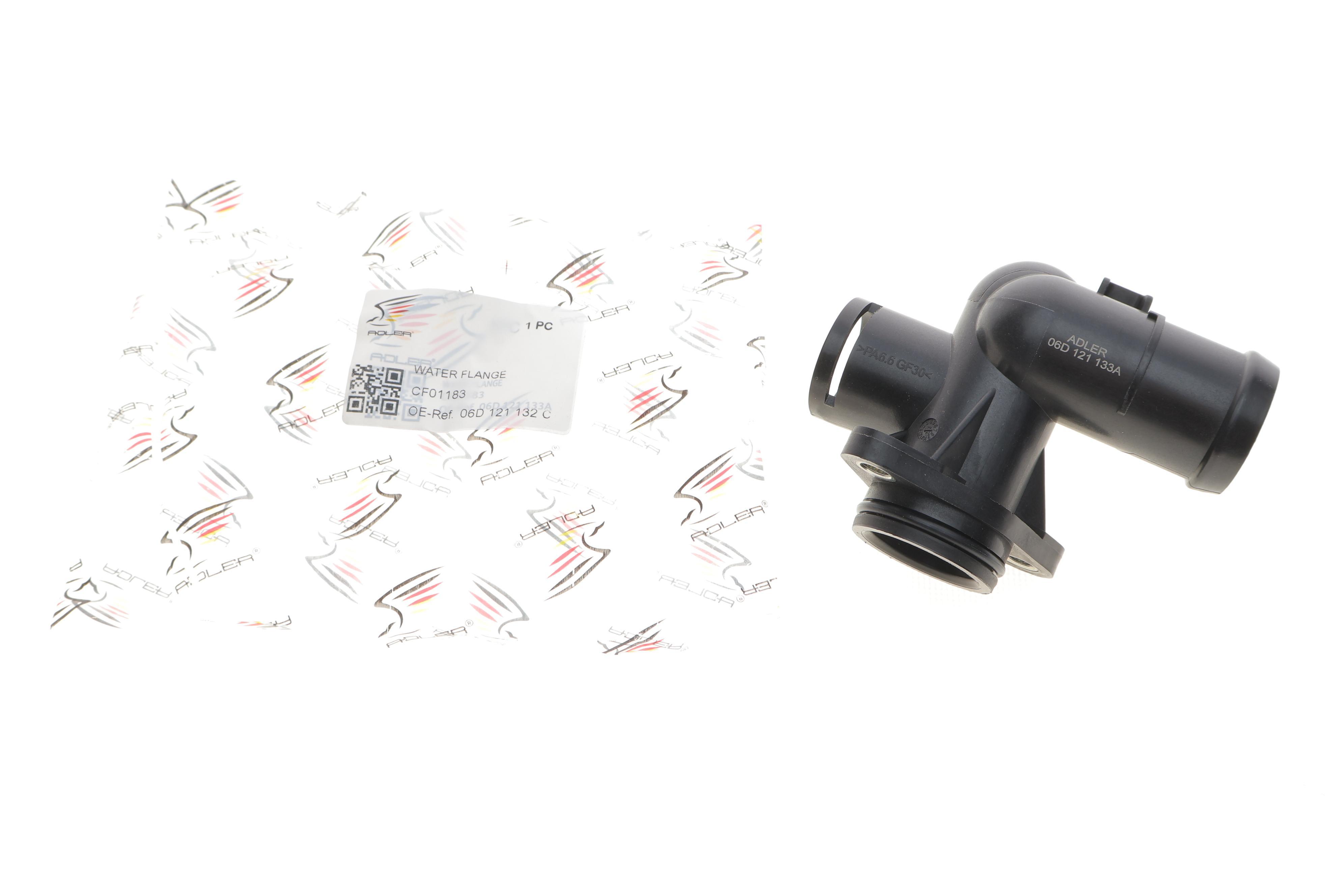 Фланець системи охолодження Audi A4/A6 2.0TFSI 04-11