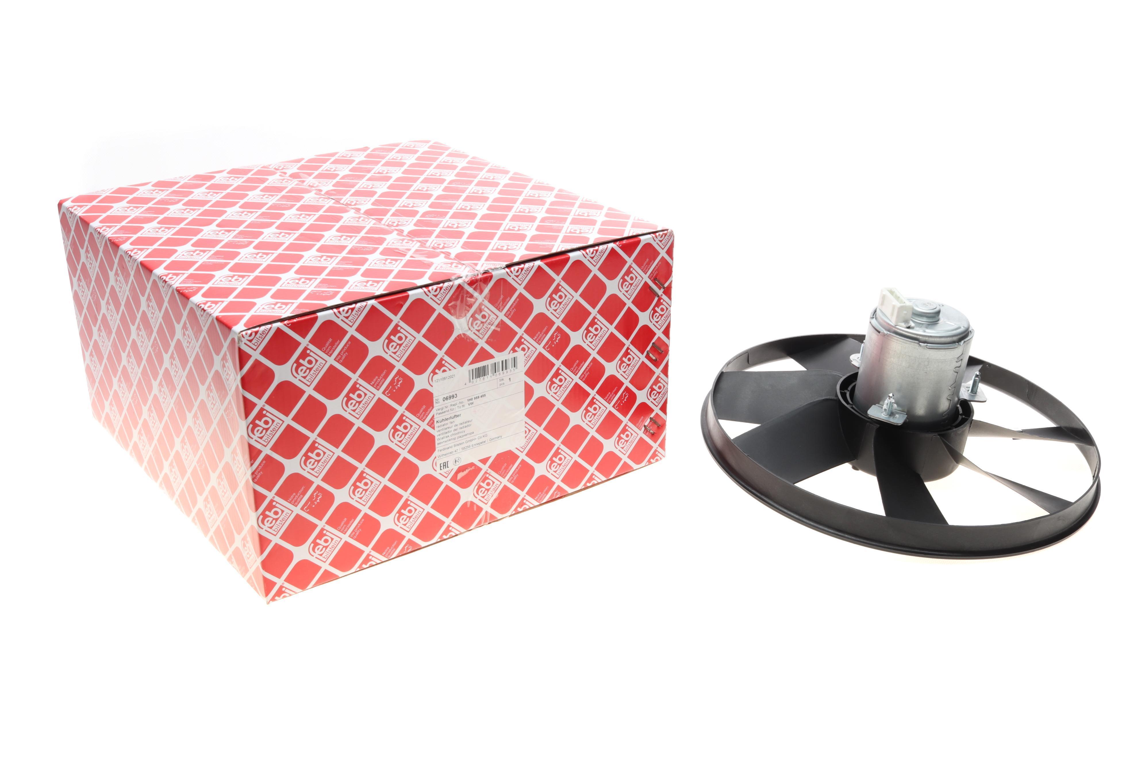 Вентилятор охолодження двигуна VW Caddy II/Golf II-III/Passat/Polo 1.4D-2.0 88-02