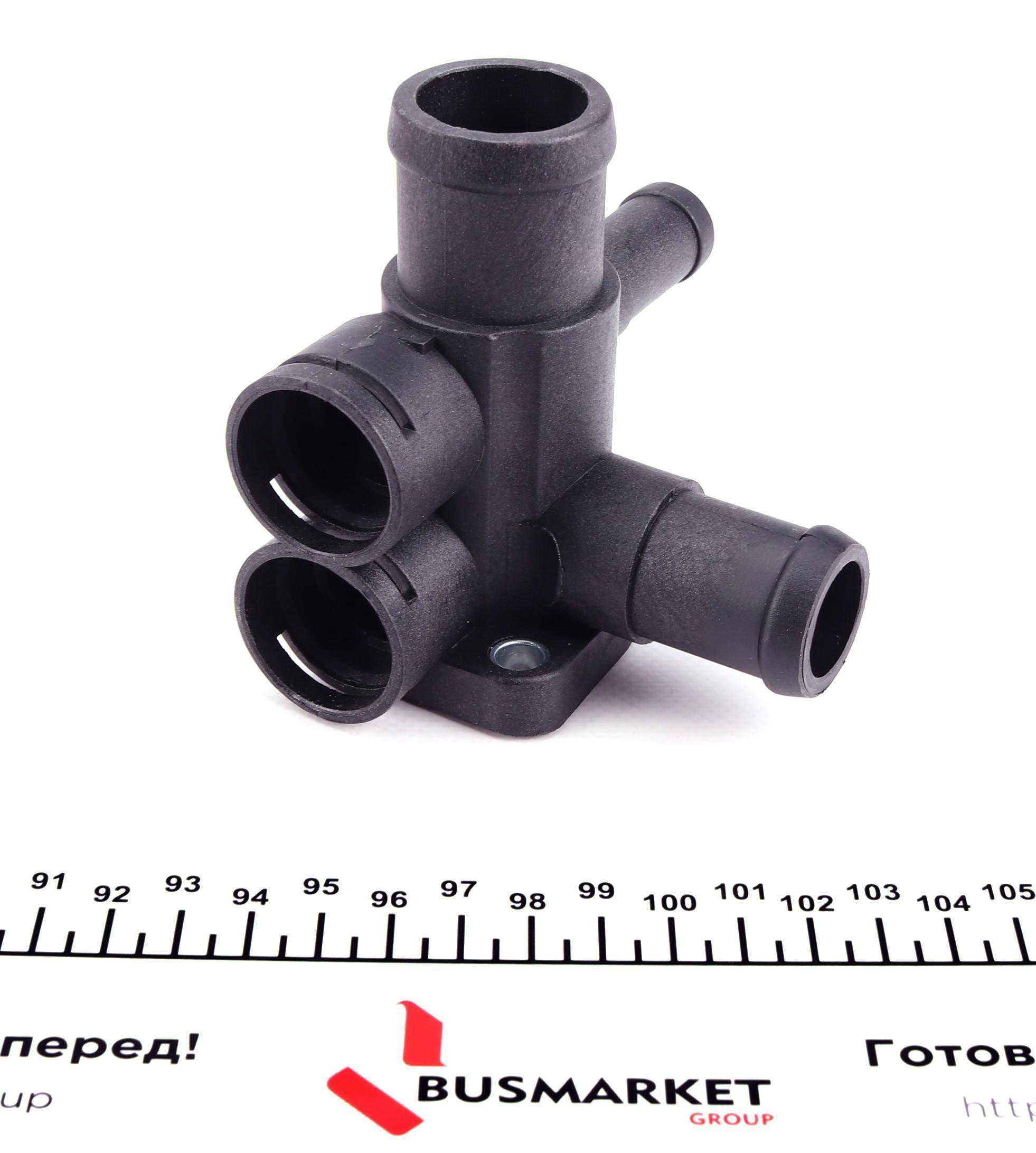 Фланець системи охолодження VW T4 2.0/Golf/Passat/Jetta 1.8 88-03