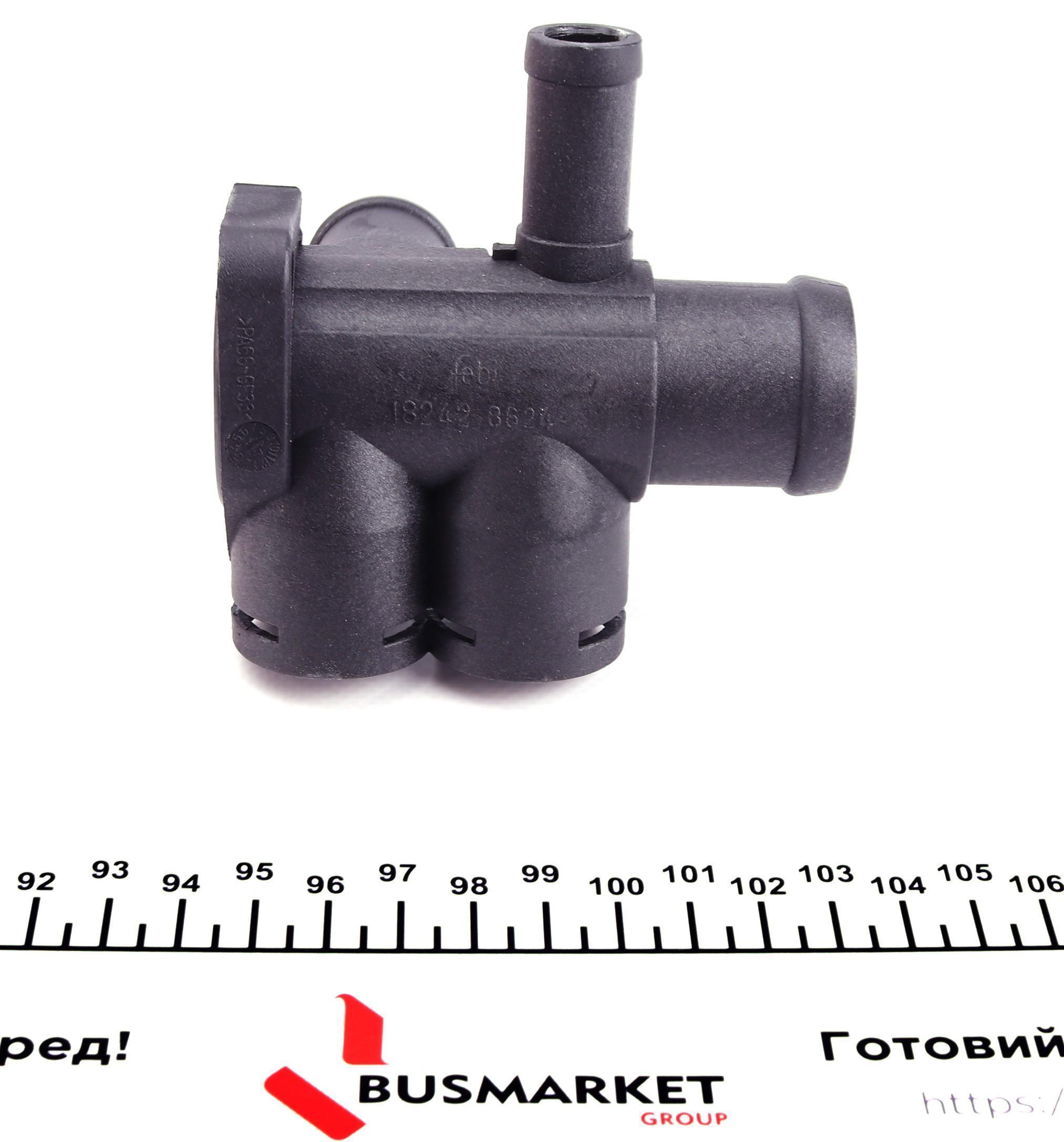 Фланець системи охолодження VW T4 2.0/Golf/Passat/Jetta 1.8 88-03