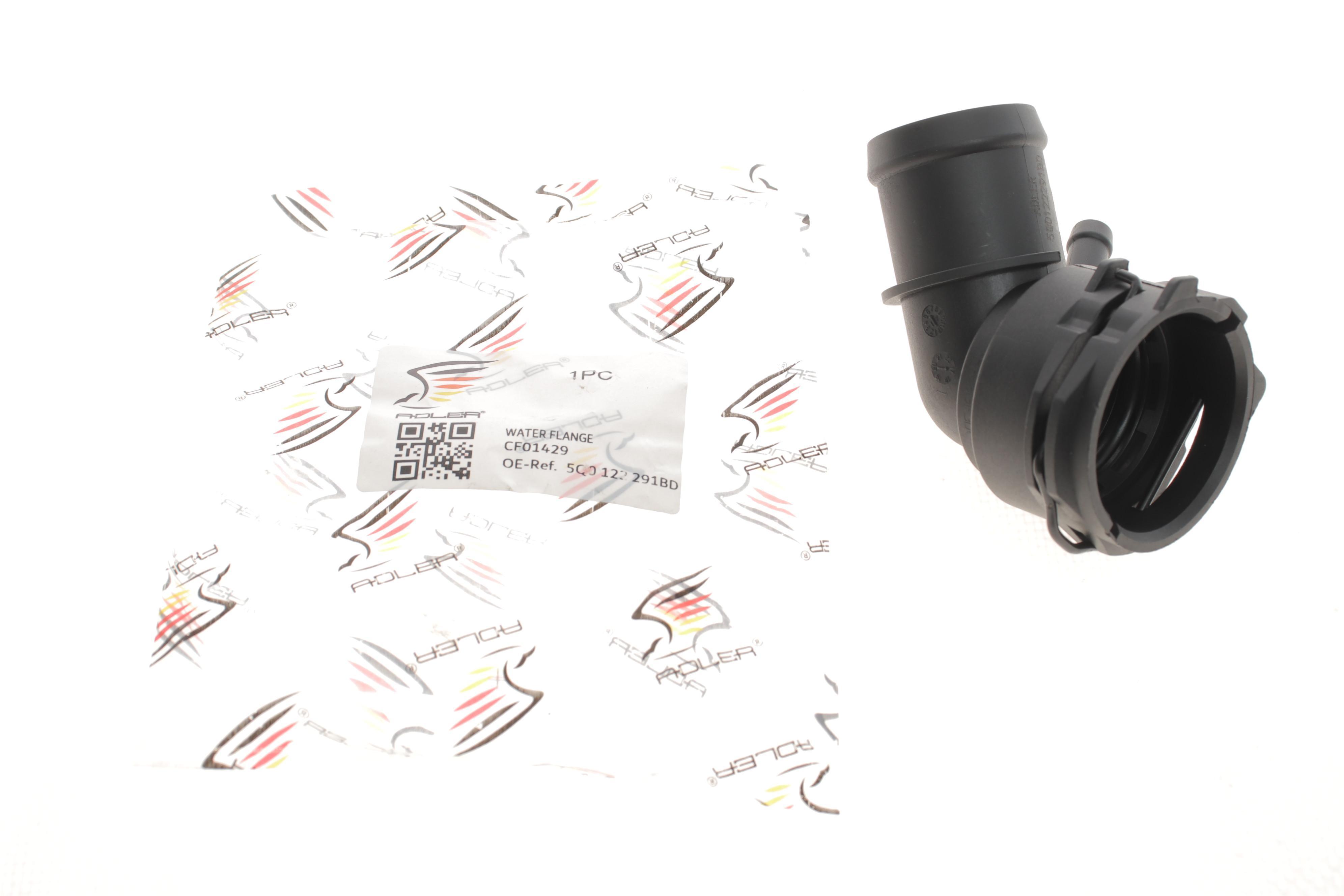 Фланець системи охолодження VW Tiguan/Touran 1.4 TSI 15-