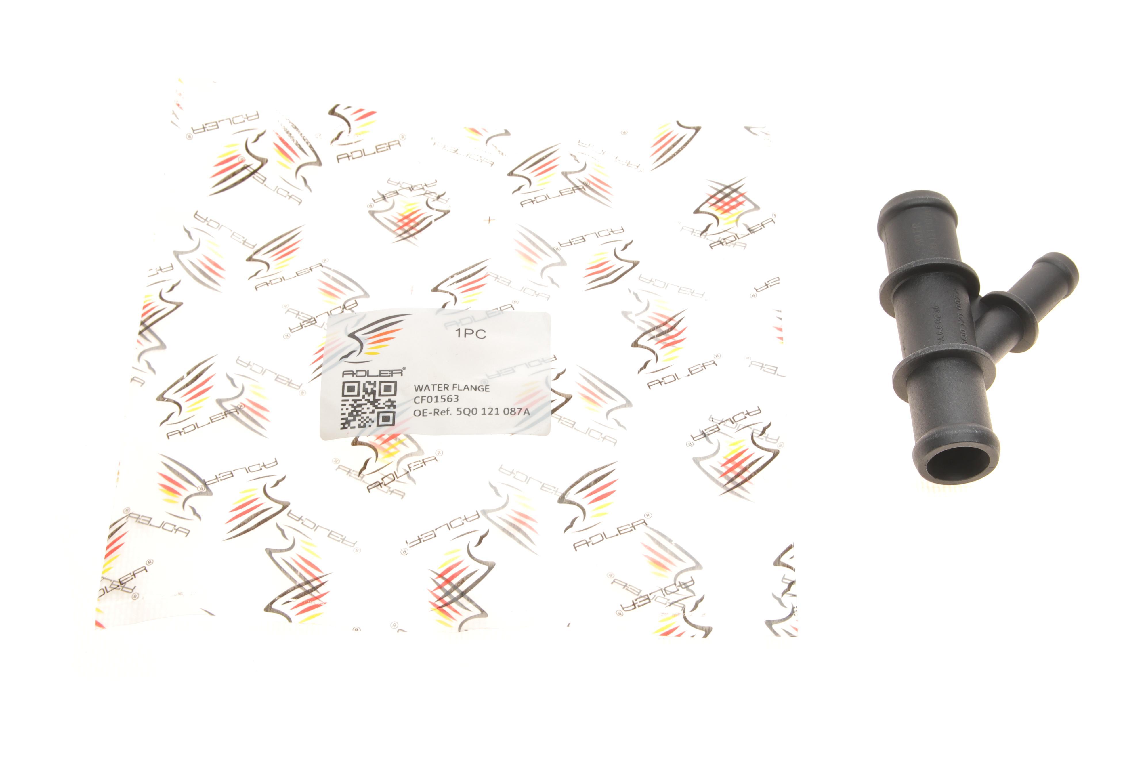 Фланець системи охолодження VW Golf VII/Passat/Tiguan/Touran 13-