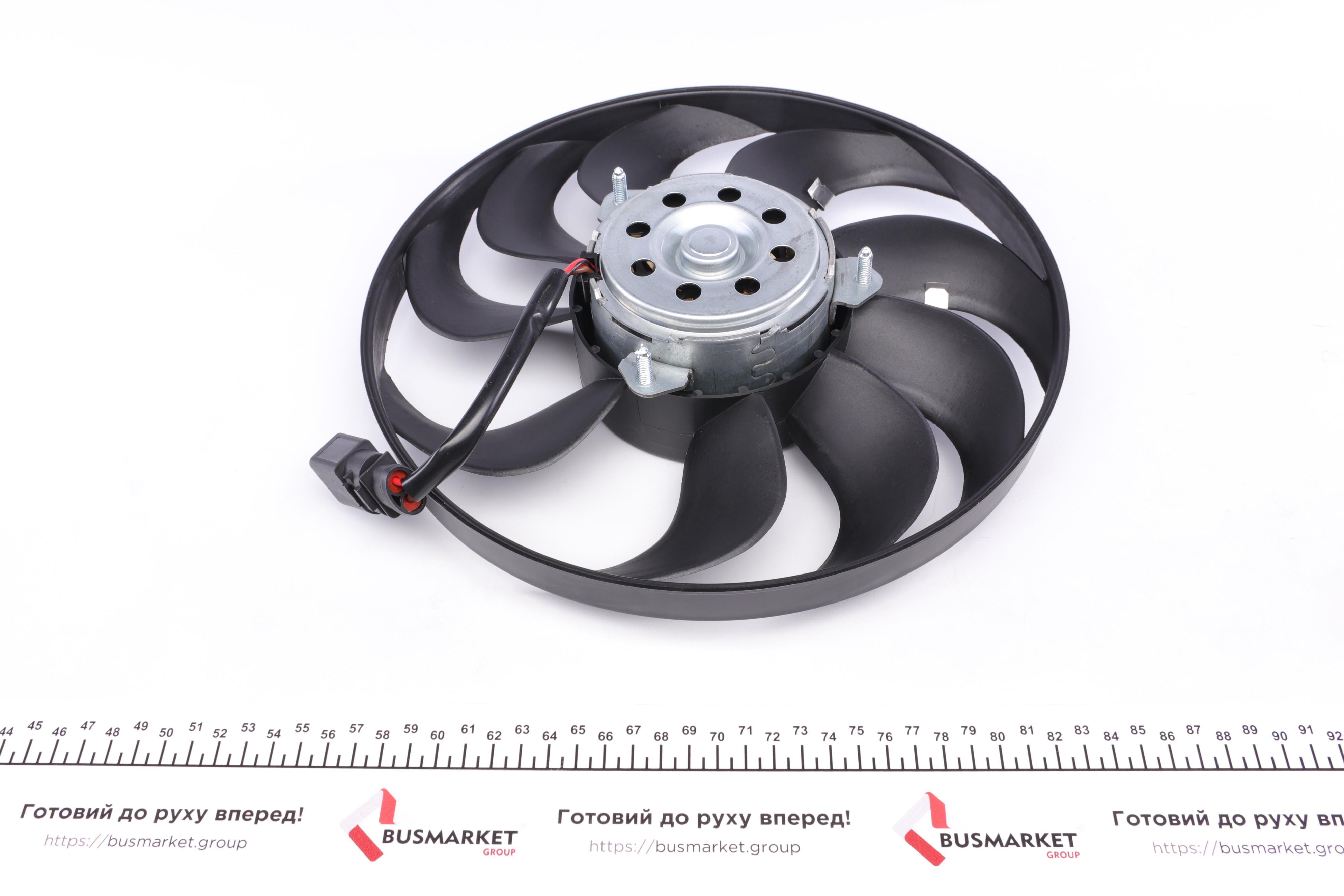 Вентилятор радіатора (електричний) VW Caddy III 1.9/2.0 TDI 04- (d=295)