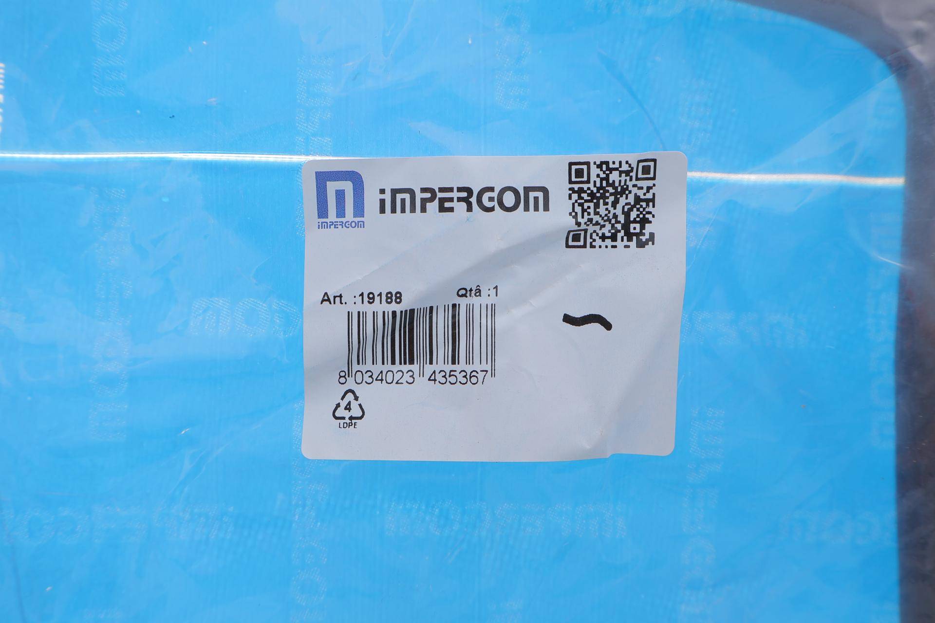 Патрубок системи охолодження Fiat Doblo 1.3JTD/1.3D 04-