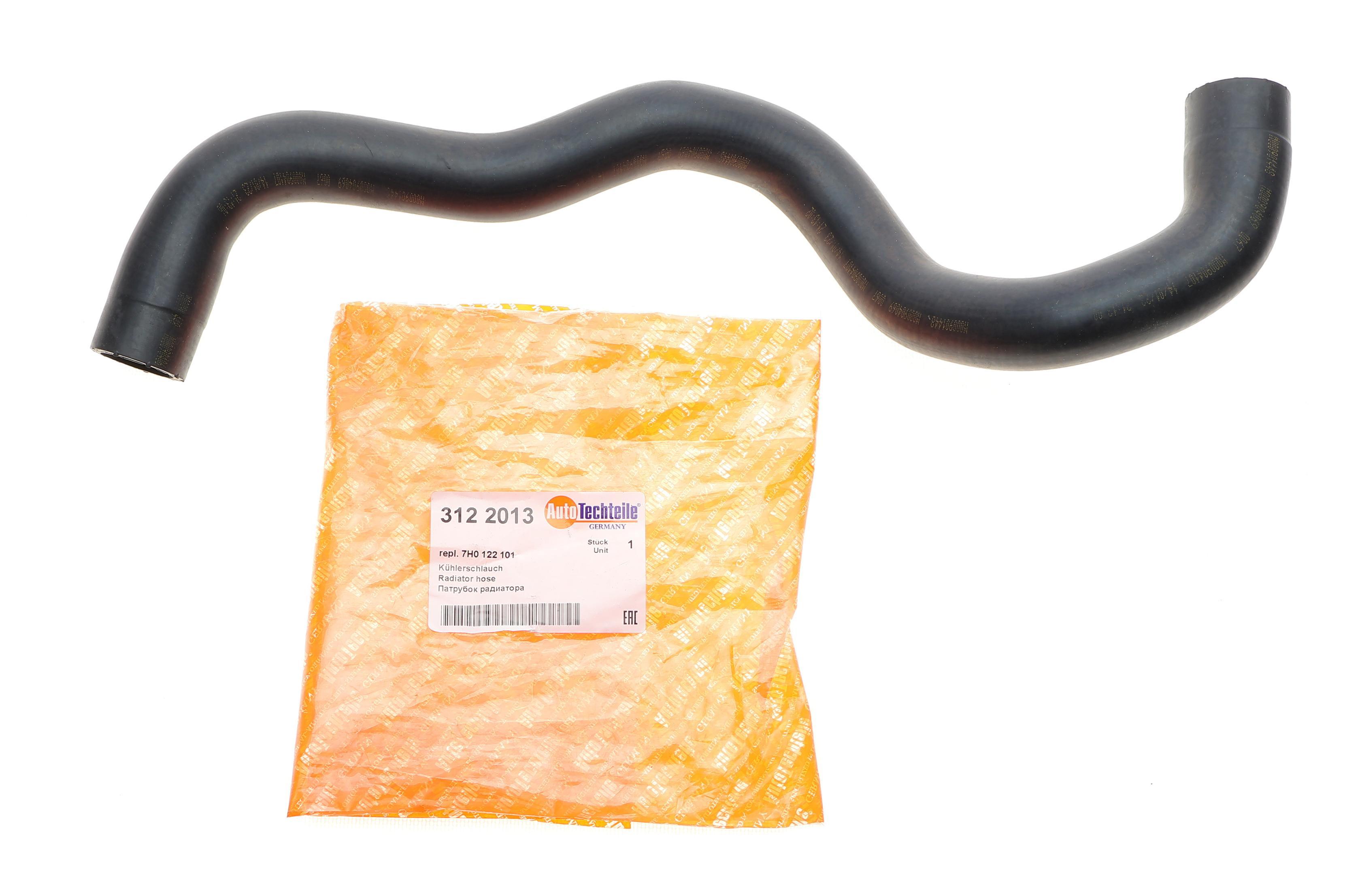 Патрубок радіатора (верхній) VW T5 2.5TDI 03-09