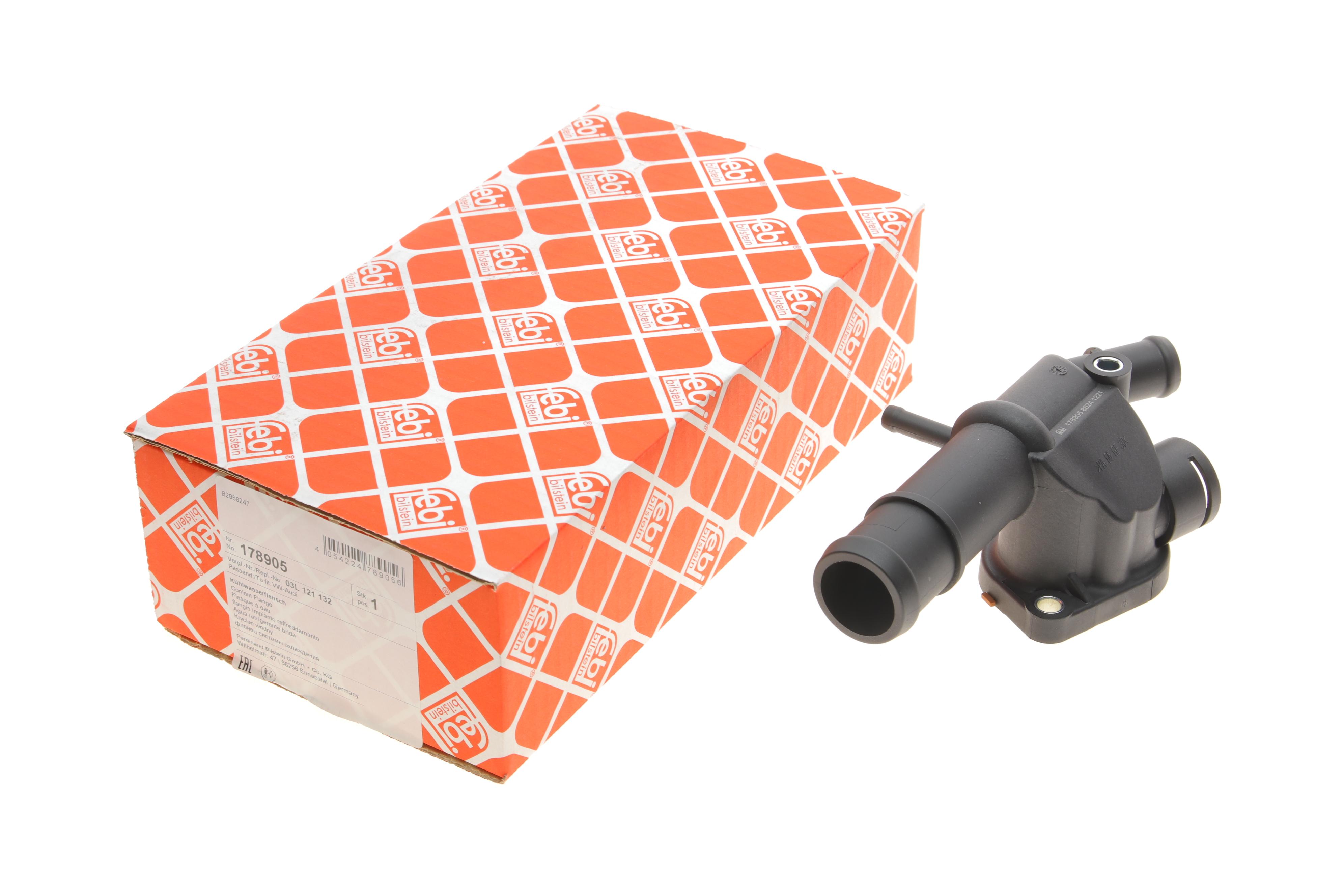 Фланець системи охолодження VW Caddy/Golf/Passat 2.0TDI 05-